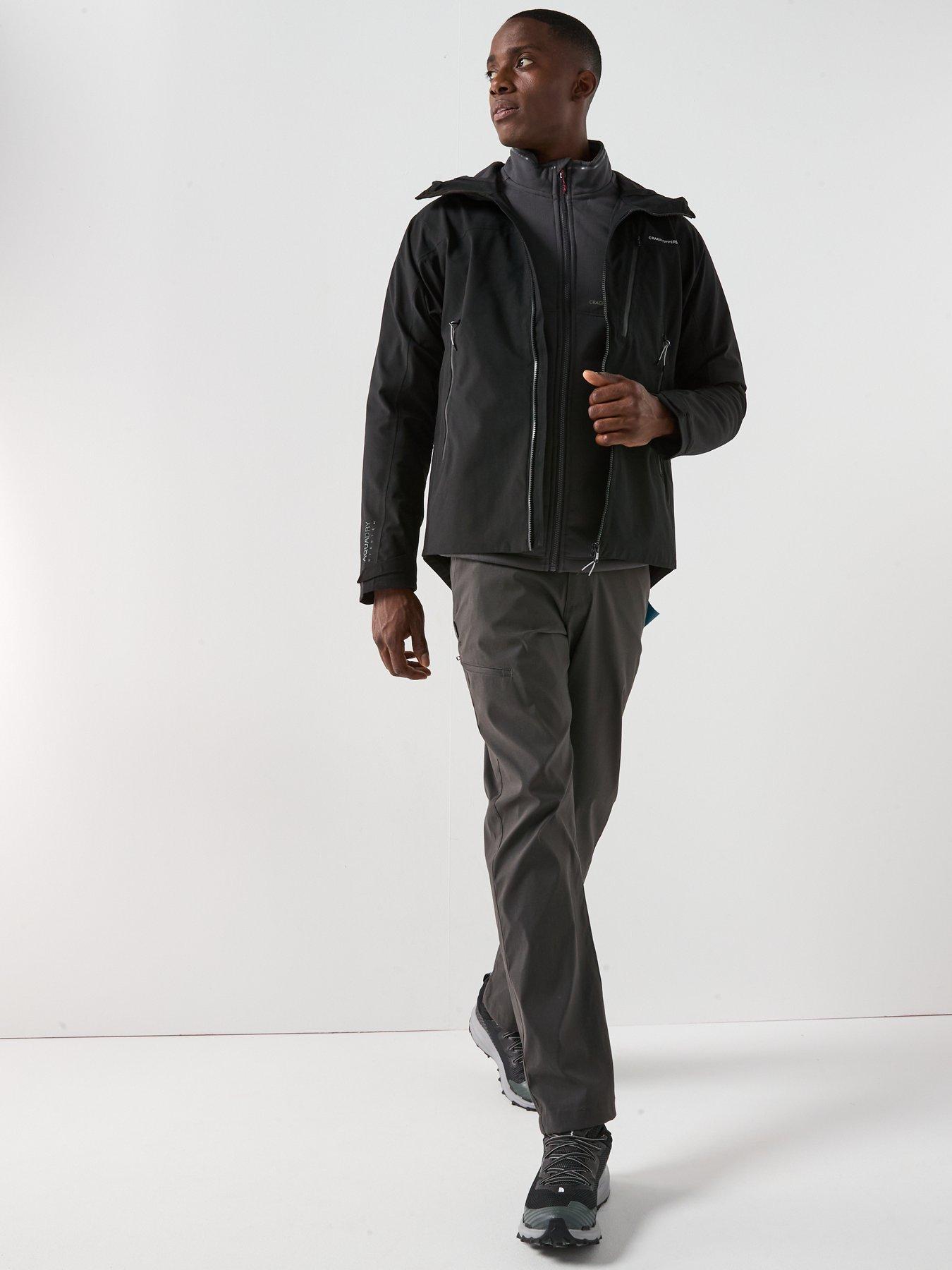 Image 3 of 6 of Craghoppers Mens Dynamic Pro Iii Waterproof Jacket -Black