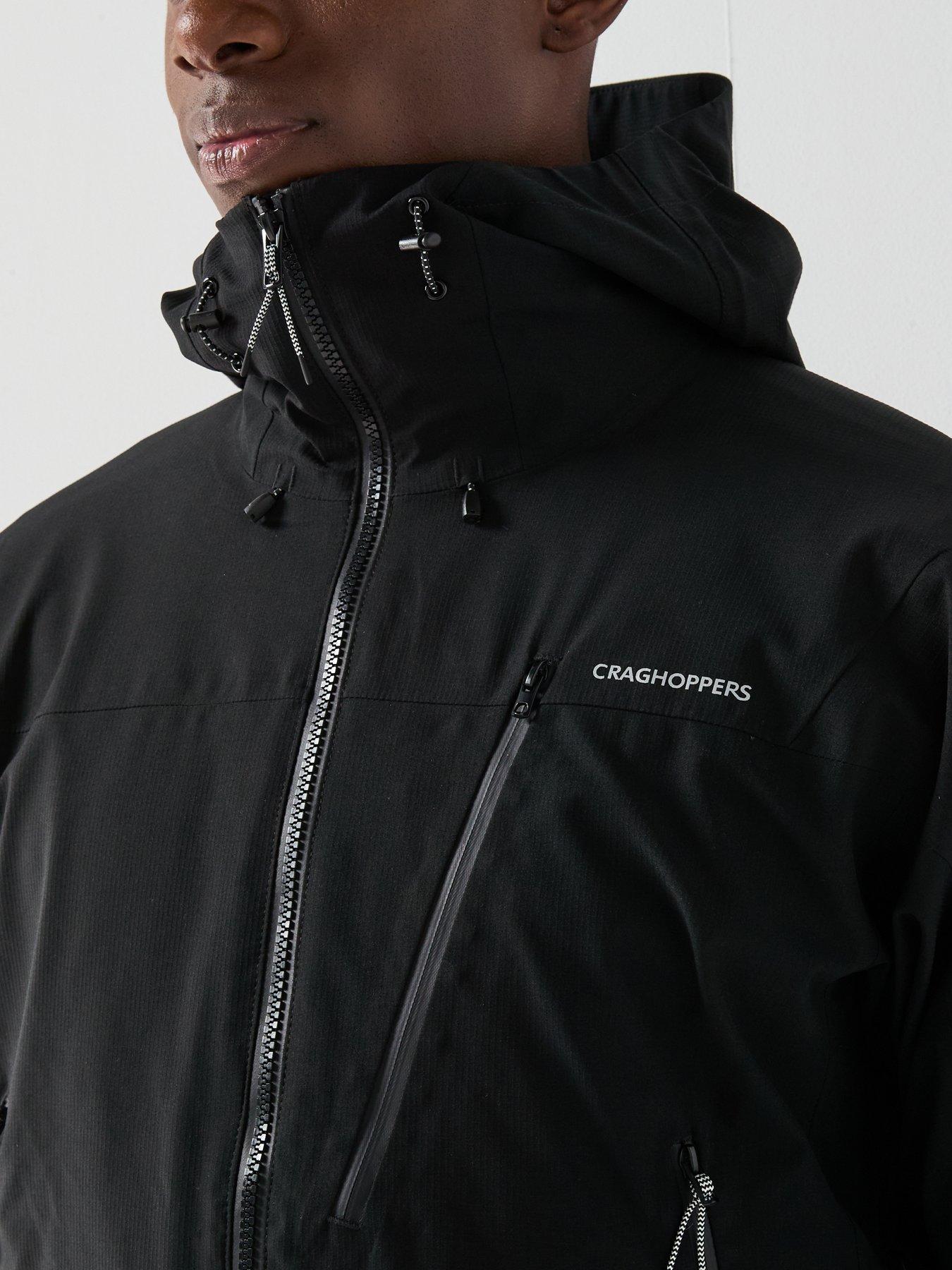 Image 4 of 6 of Craghoppers Mens Dynamic Pro Iii Waterproof Jacket -Black