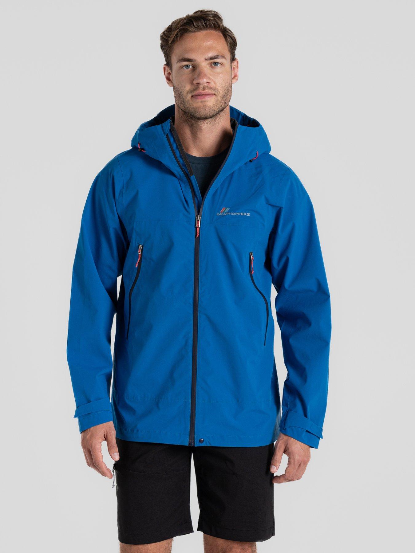 undefined Mens Maris Waterproof Jacket - Fresh Blue