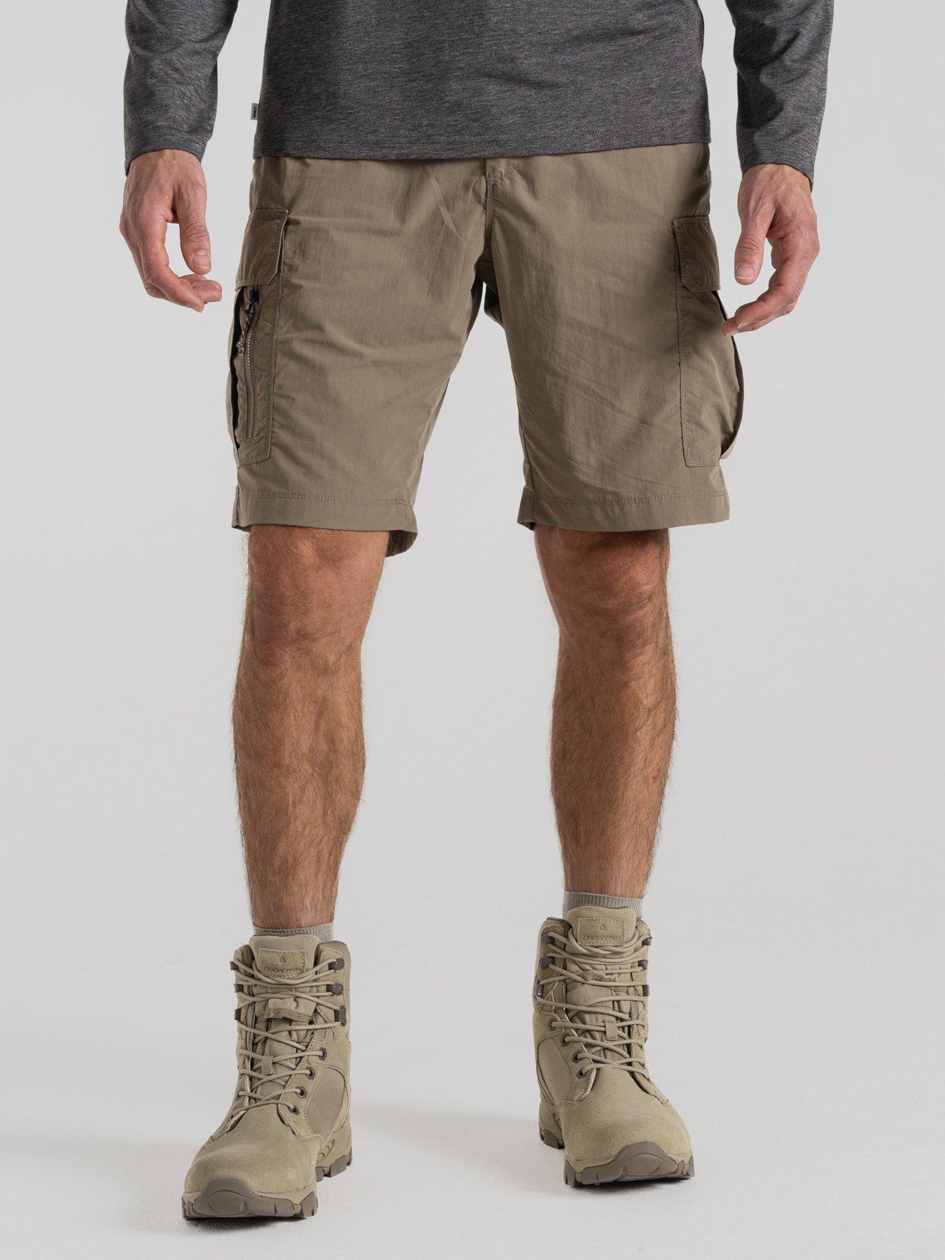 Craghoppers Mens Nosilife Cargo Short -pebble