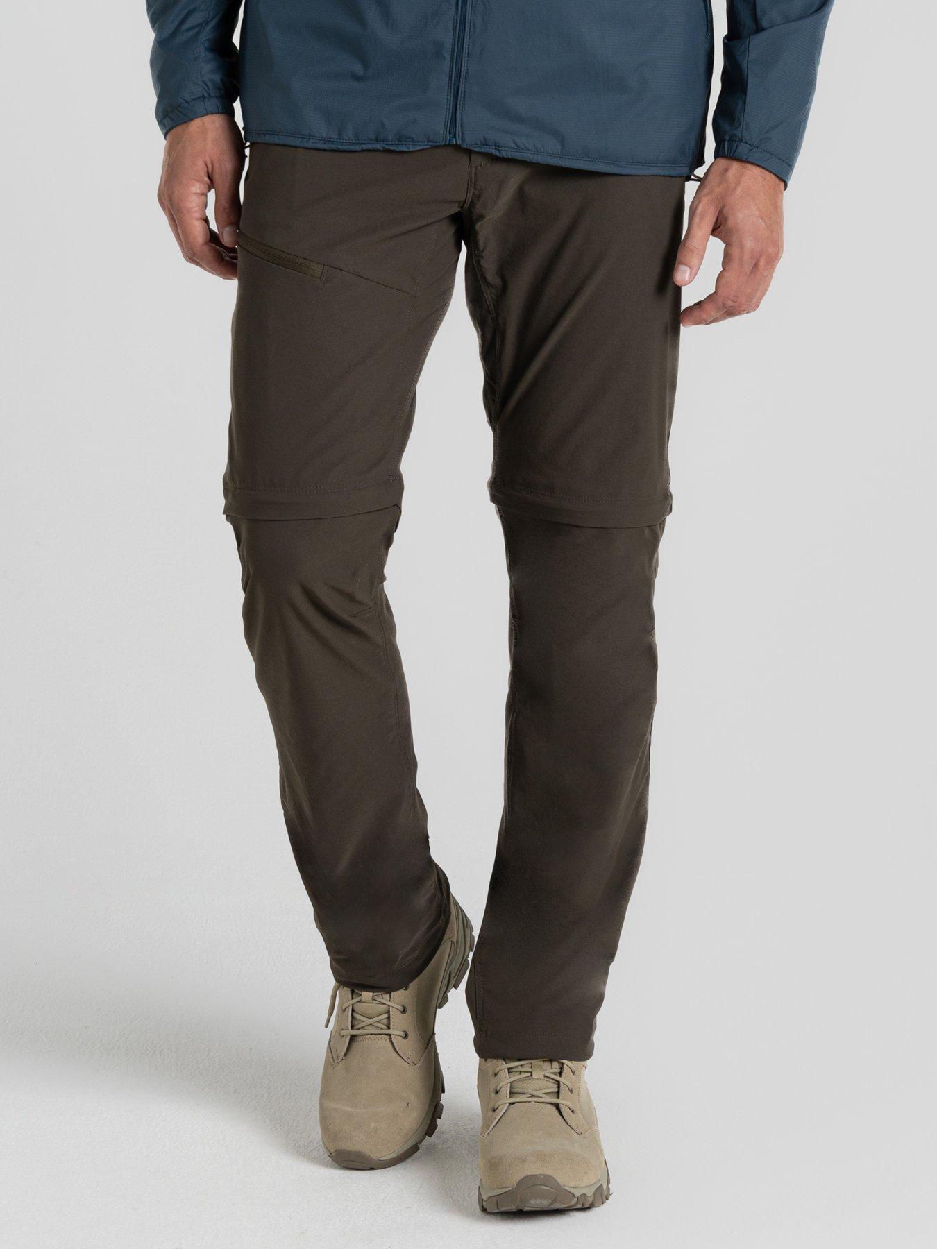 Craghoppers Mens Nosilife Pro Convertible Trousers - Woodland Green