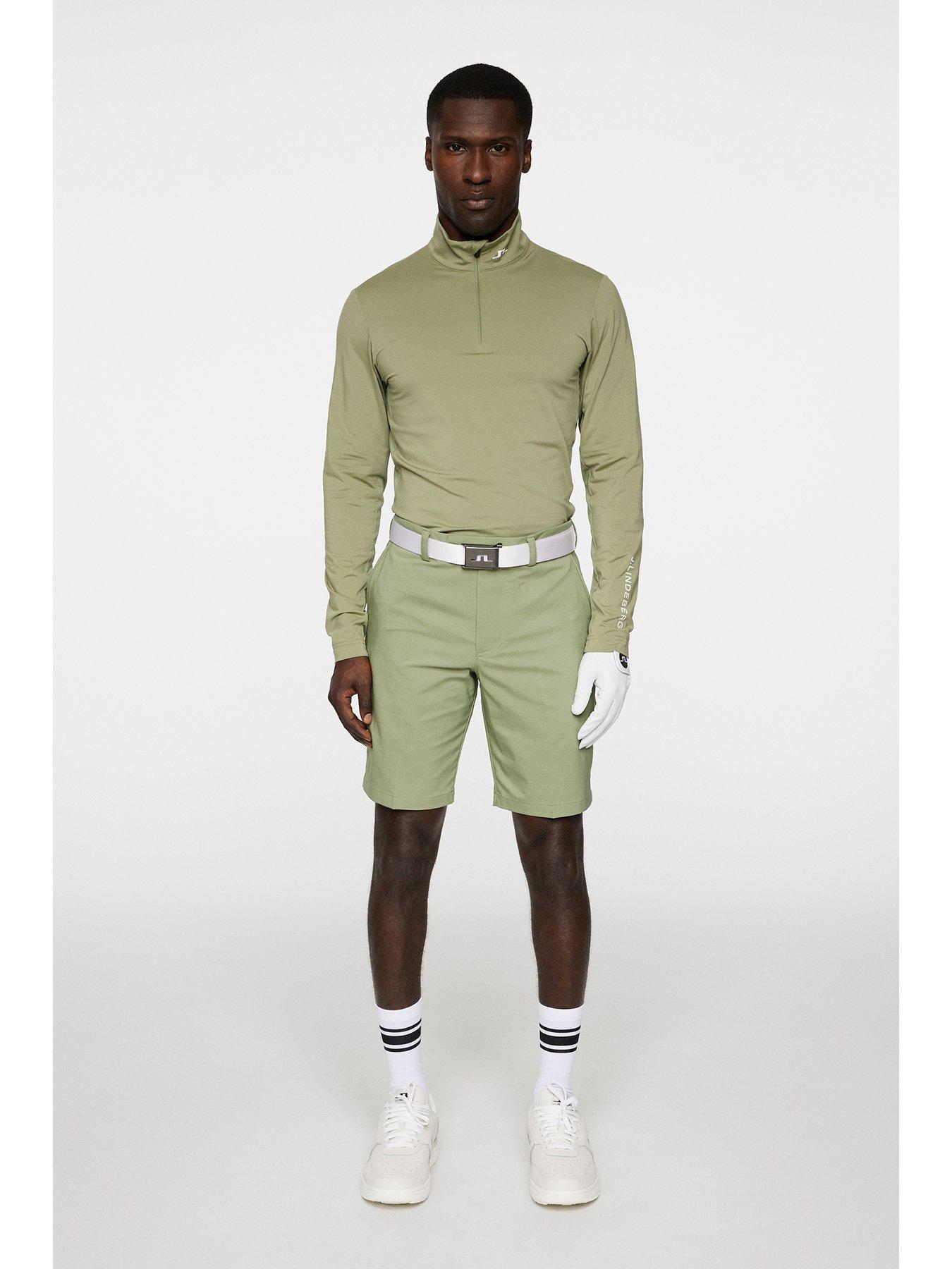 Image 3 of 5 of J LINDEBERG Mens Golf Mitch Shorts - Green