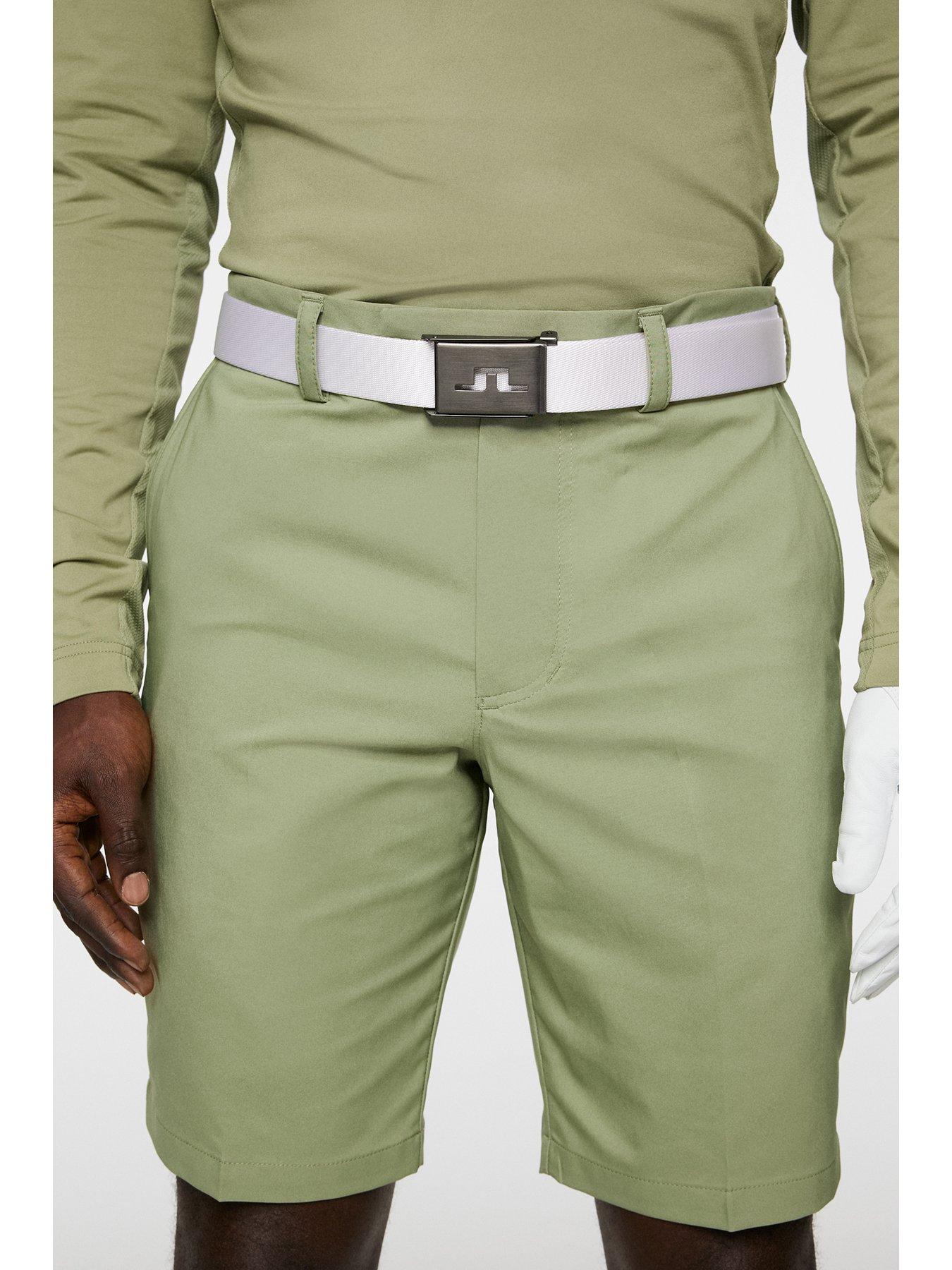 Image 4 of 5 of J LINDEBERG Mens Golf Mitch Shorts - Green