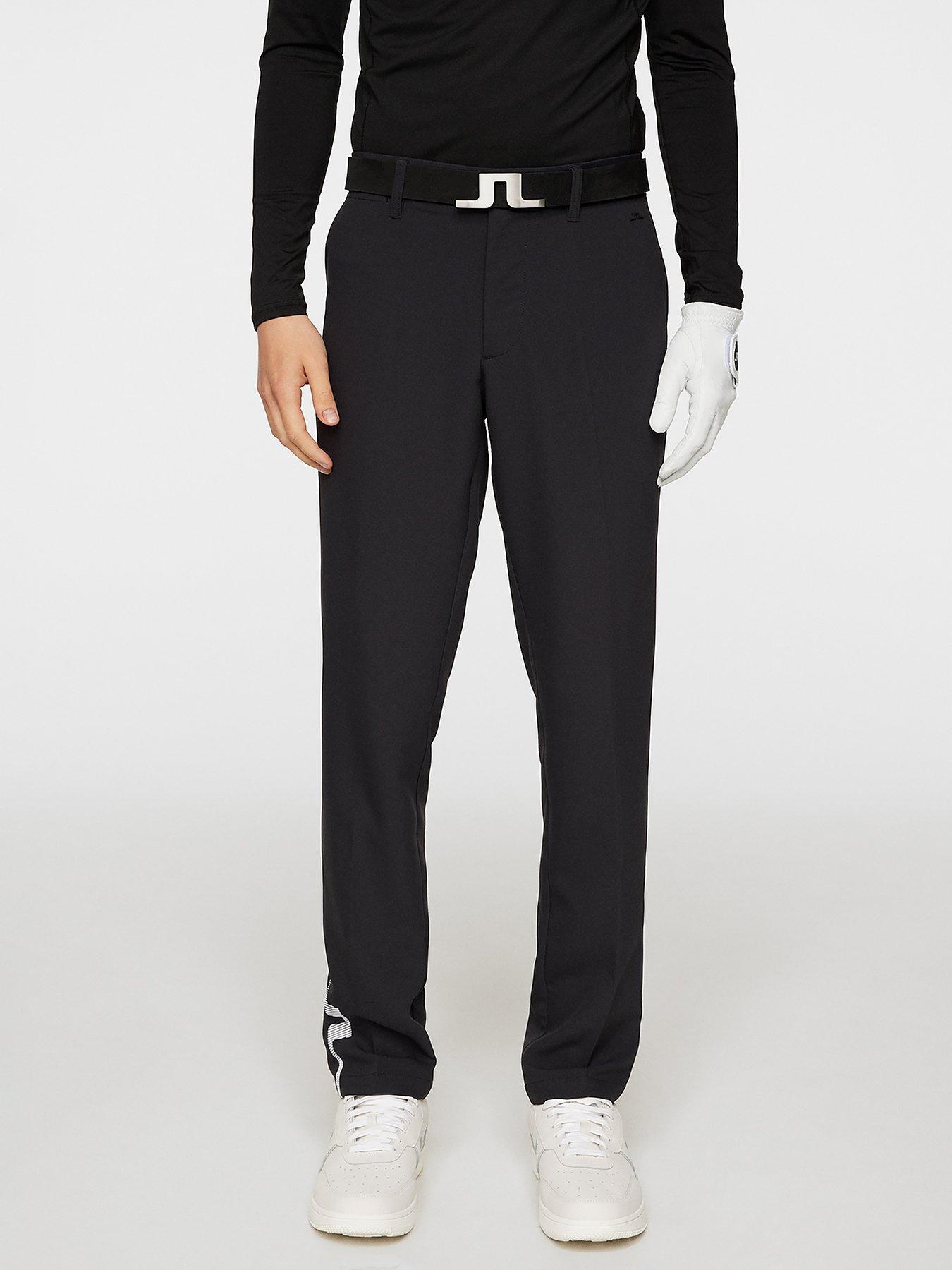 Image 1 of 6 of J LINDEBERG Mens Golf Heath Pants - Black