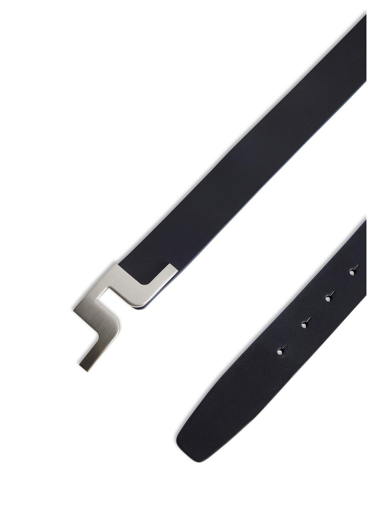 Image 2 of 3 of J LINDEBERG Mens Golf Bridger Belt - Navy