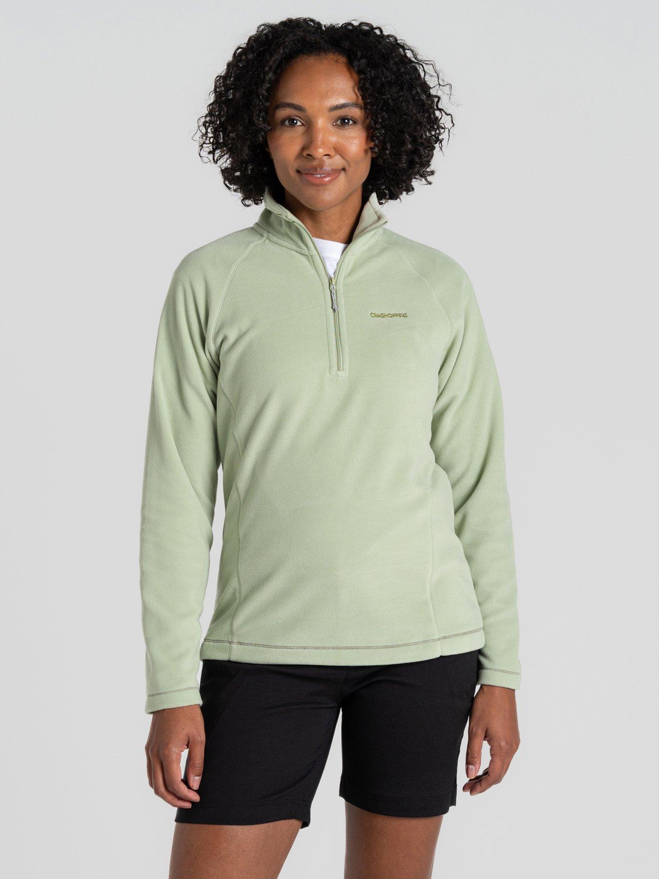 Craghoppers Womens Miska VI Half Zip Fleece - Green