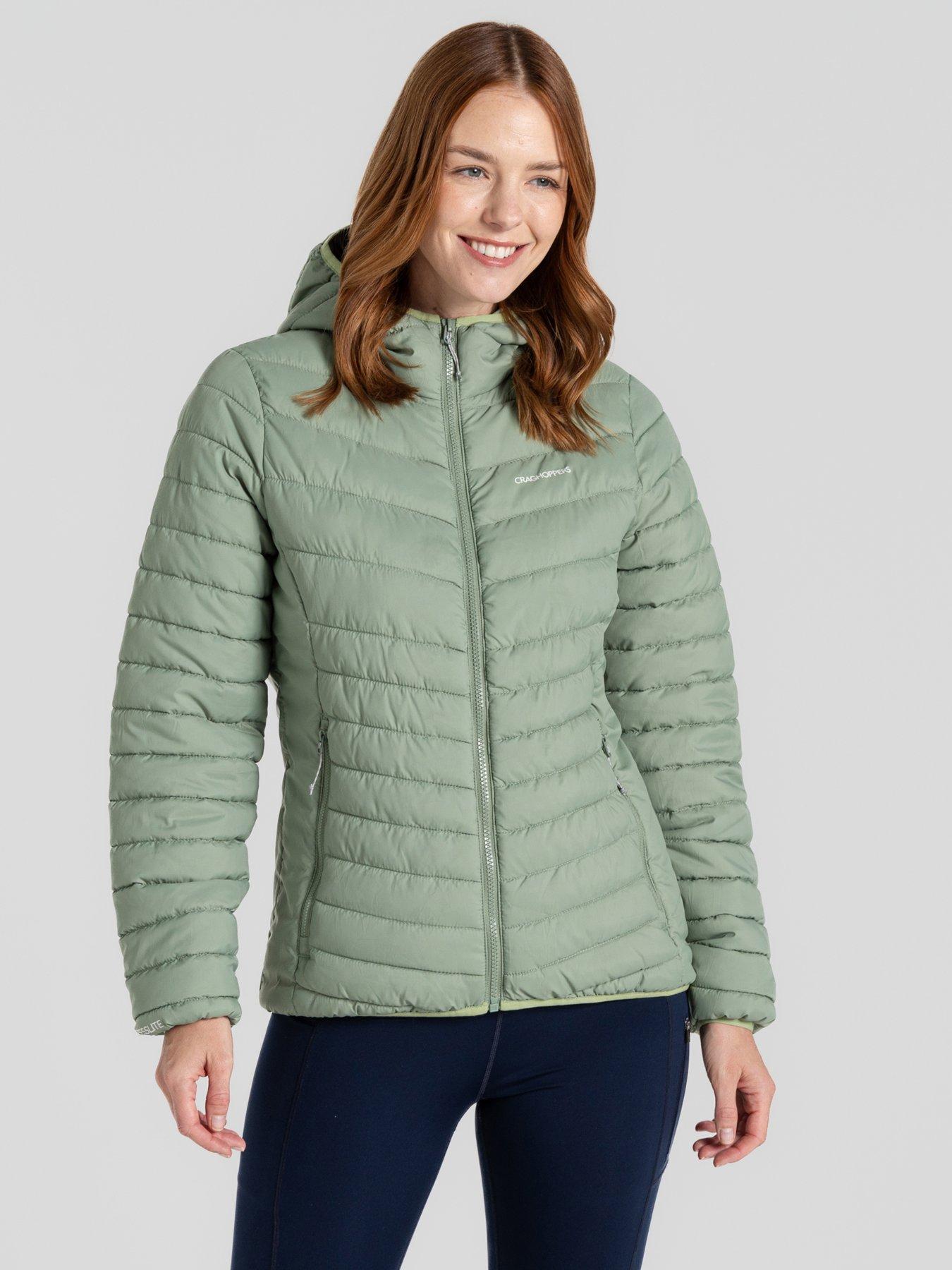 undefined Womens Compresslite IX Hooded Insulated Jacket - Green