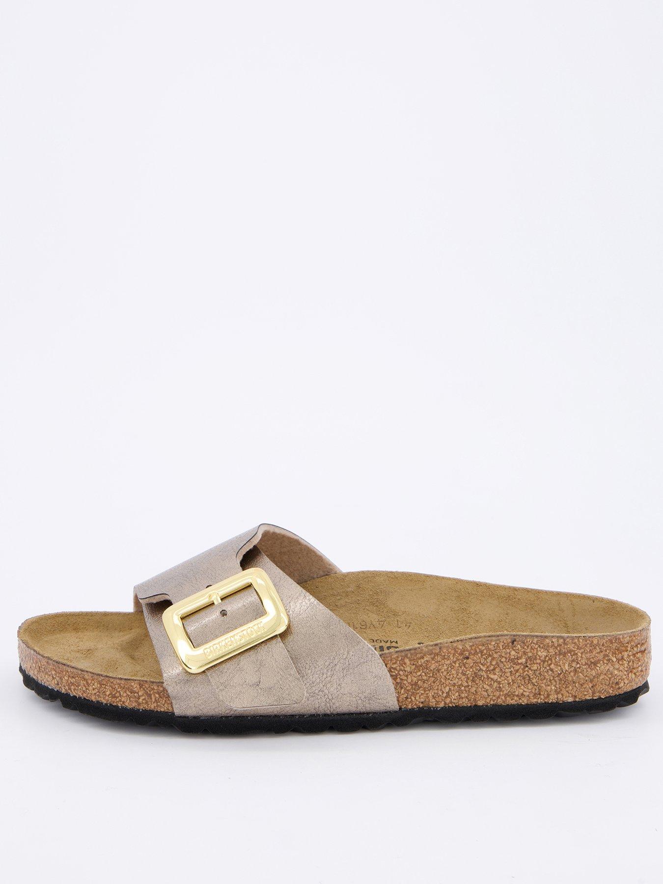 Birkenstock Catalina Cushion Buckle Sandal - Taupe