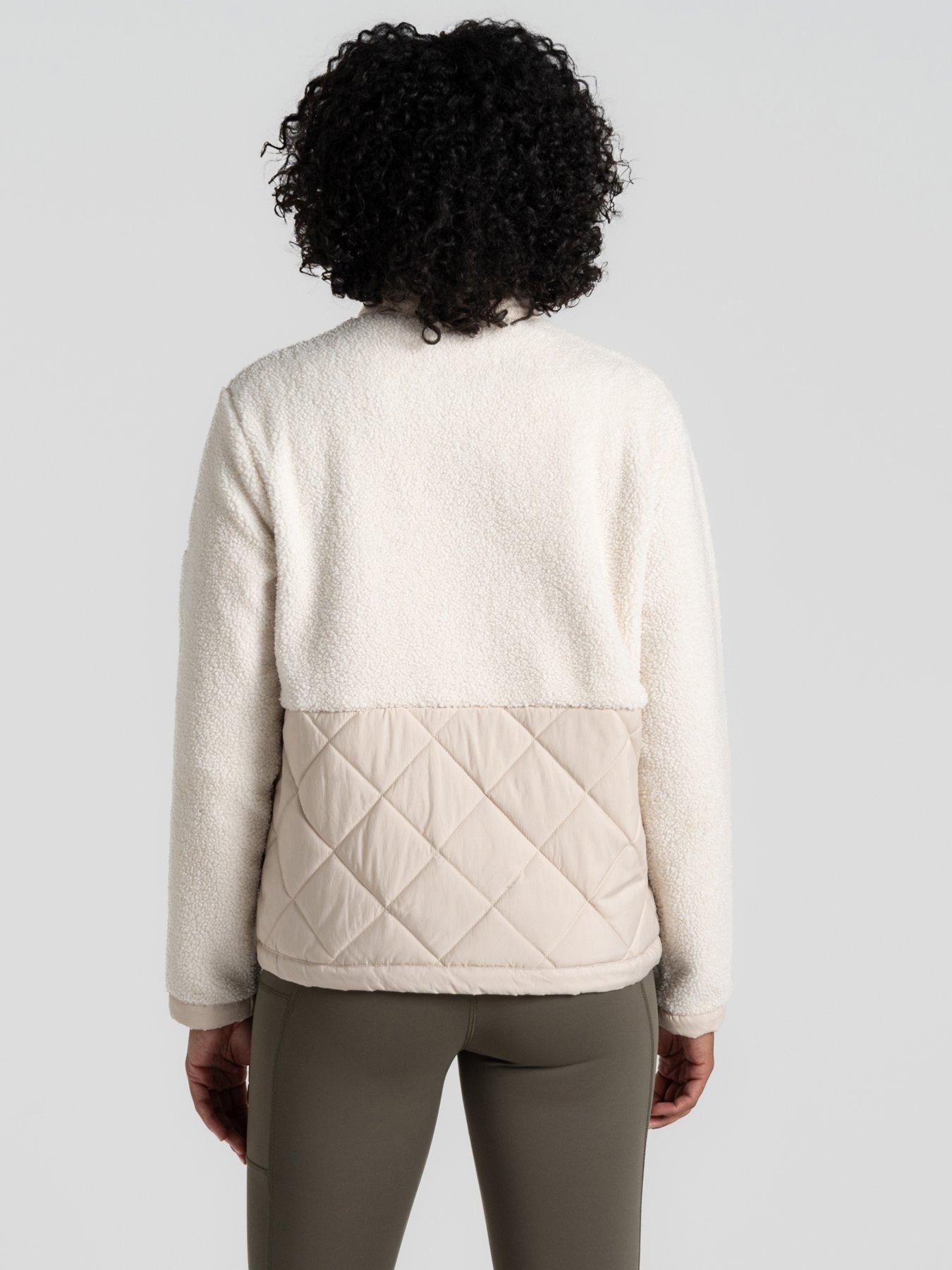 Image 2 of 6 of Craghoppers Womens Jamea Hybrid Fleece - Ecru/Stone