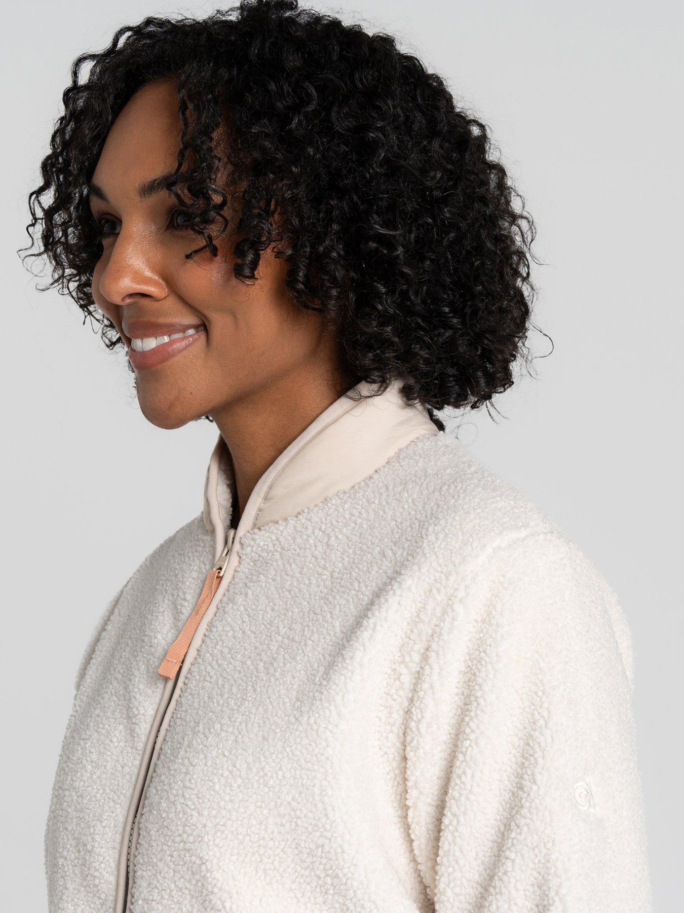 Image 3 of 6 of Craghoppers Womens Jamea Hybrid Fleece - Ecru/Stone