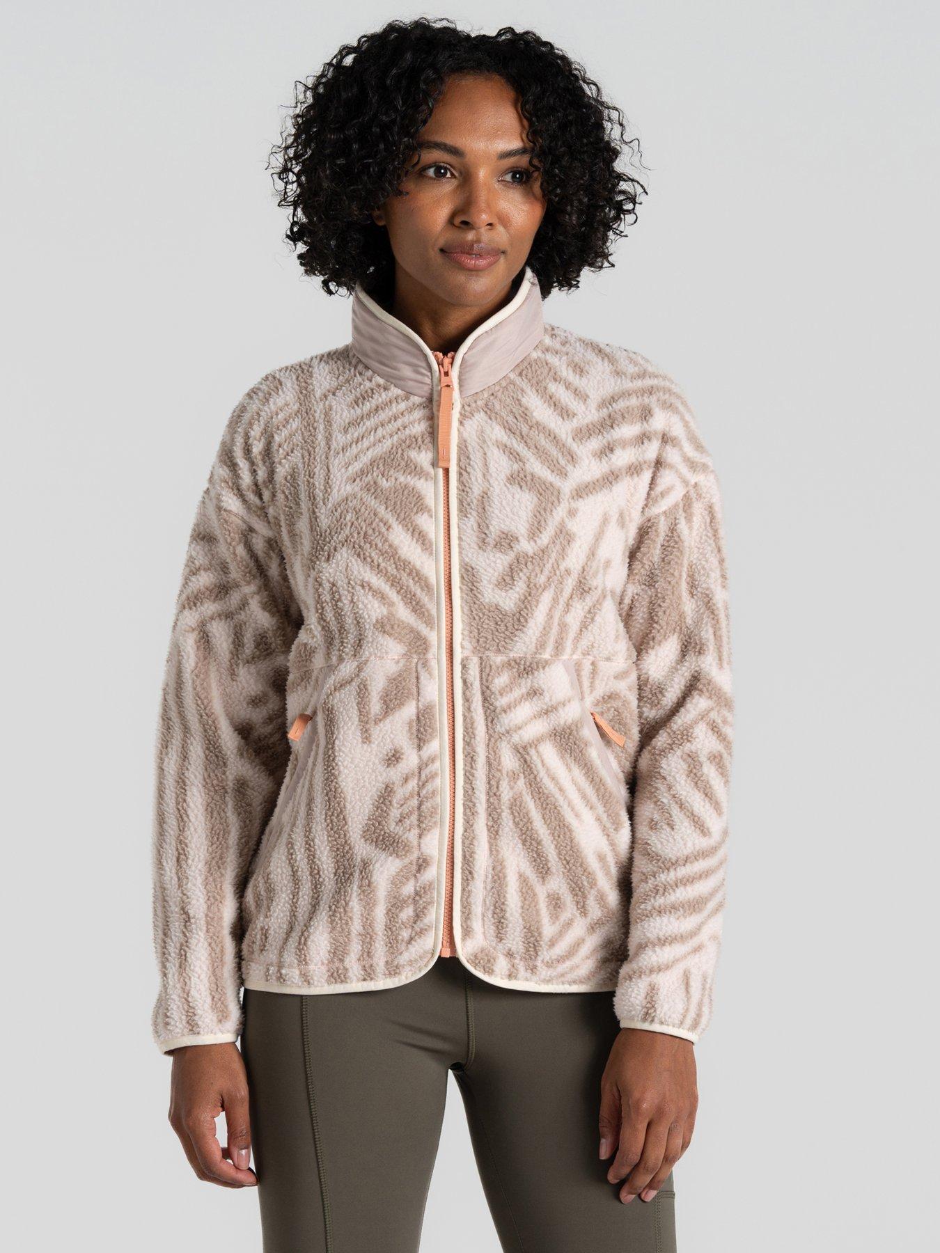 Craghoppers Womens Dante Fleece - Fresh Beige Print