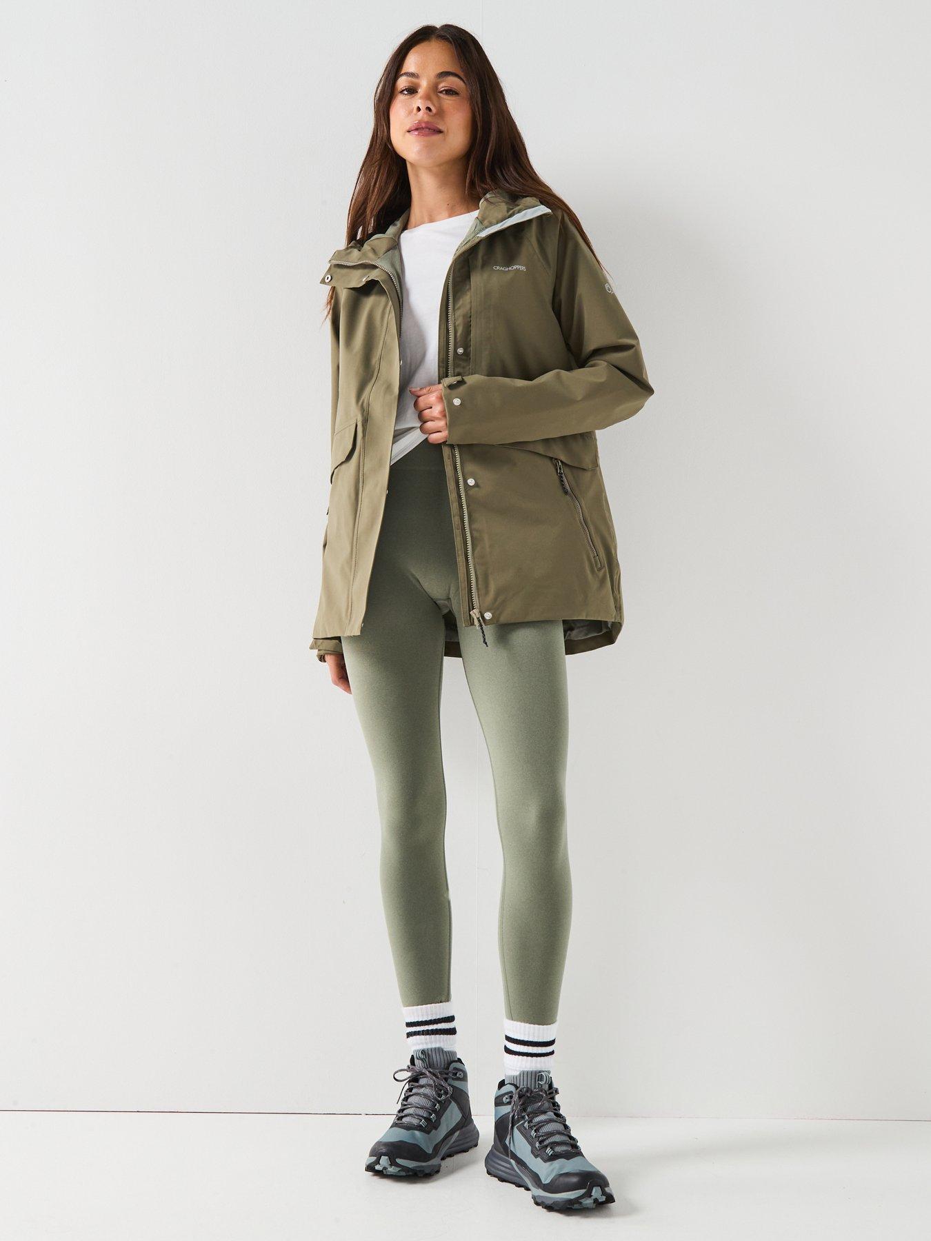 Image 3 of 6 of Craghoppers Womens Caldbeck II Waterproof Jacket - Wild Olive