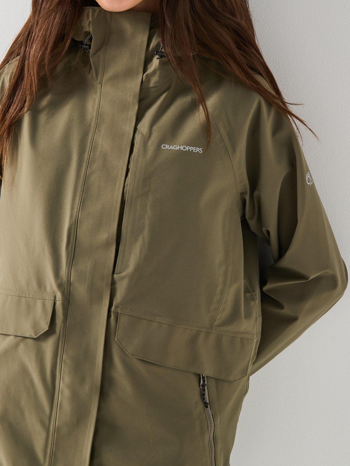 Image 4 of 6 of Craghoppers Womens Caldbeck II Waterproof Jacket - Wild Olive