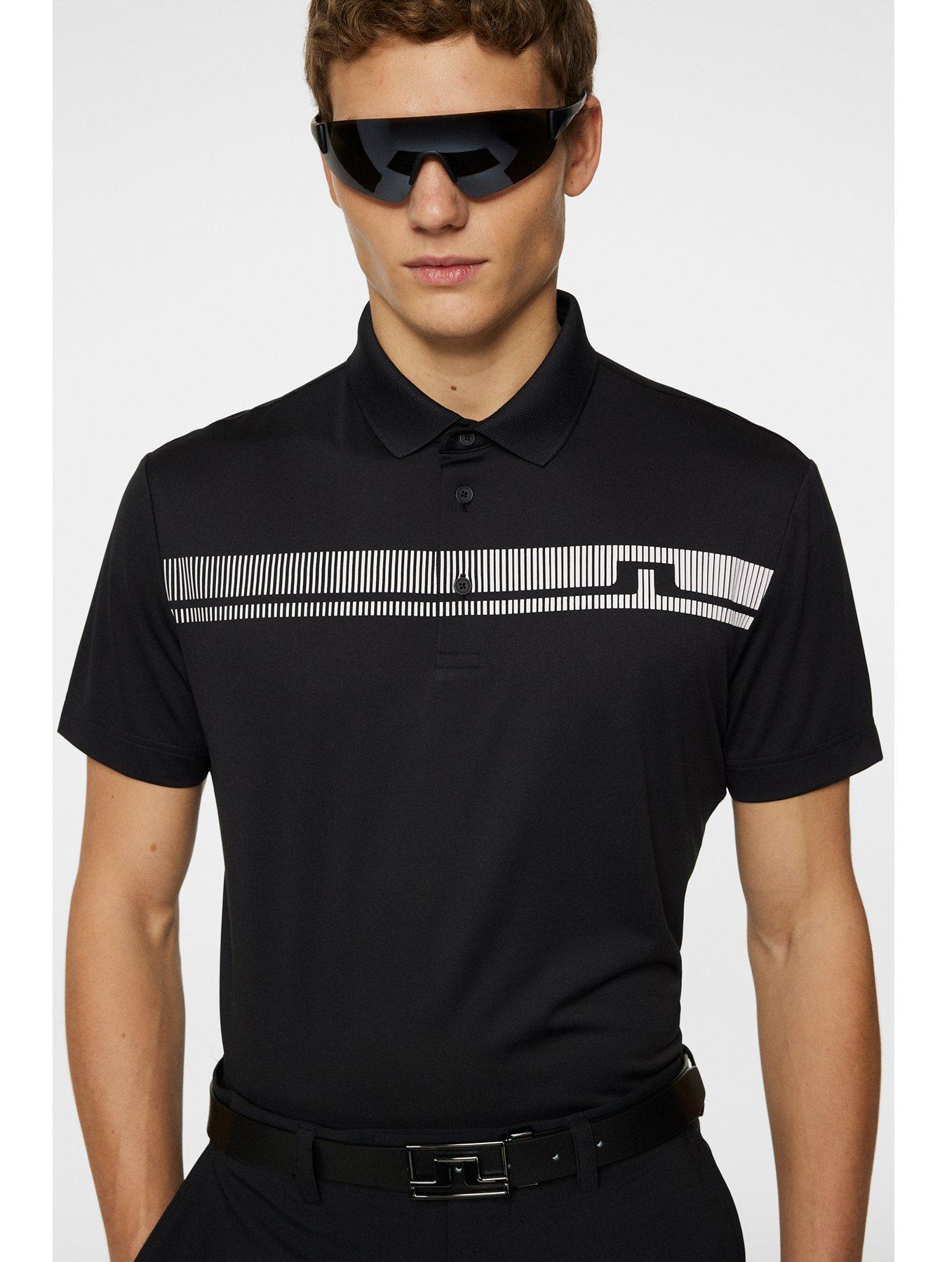 Image 5 of 6 of J LINDEBERG Mens Golf Klas Polo - Black