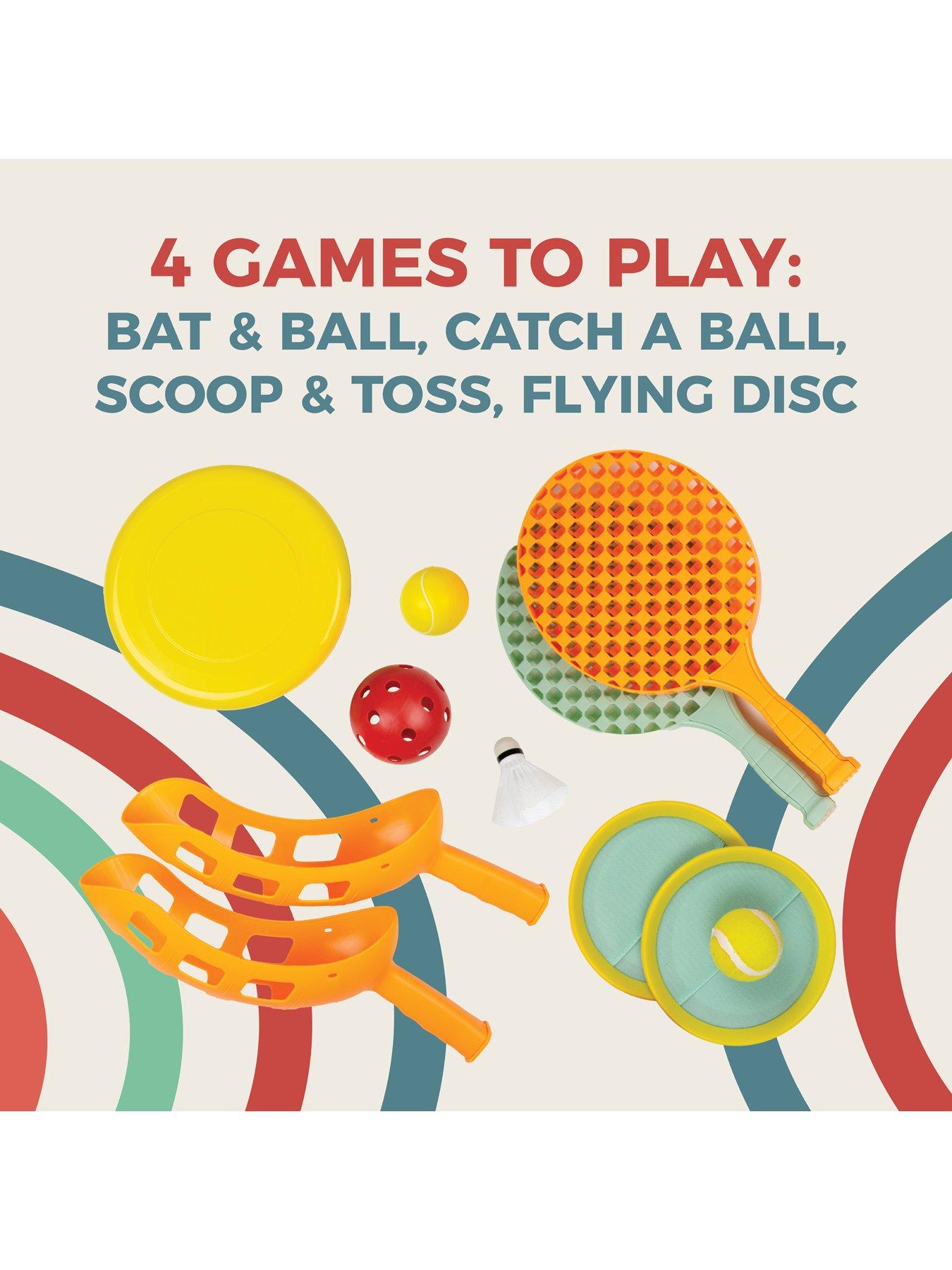 Image 3 of 5 of TP 5 &nbsp;In 1 Multiplay (Bat &amp; Ball, Catch A Ball, Scoop &amp; Toss, Flying Disc)