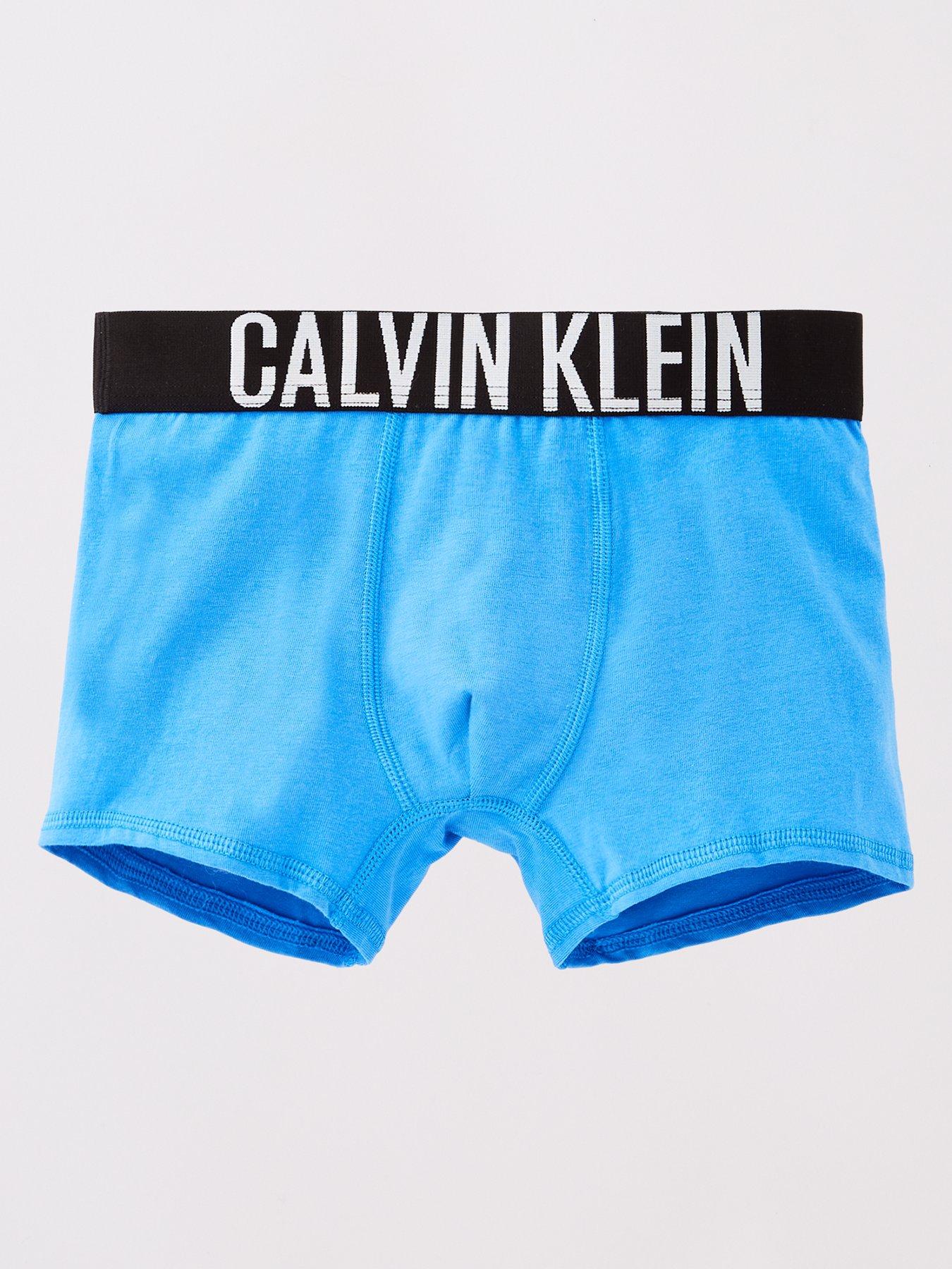Image 2 of 5 of Calvin Klein Boys 3 Pack Intense Power Trunk - Multi