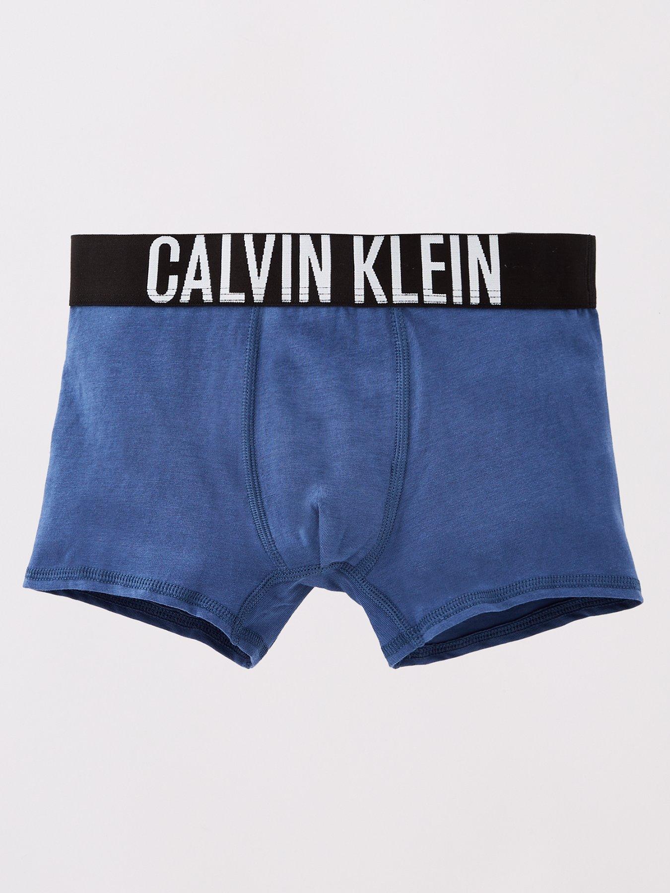 Image 3 of 5 of Calvin Klein Boys 3 Pack Intense Power Trunk - Multi