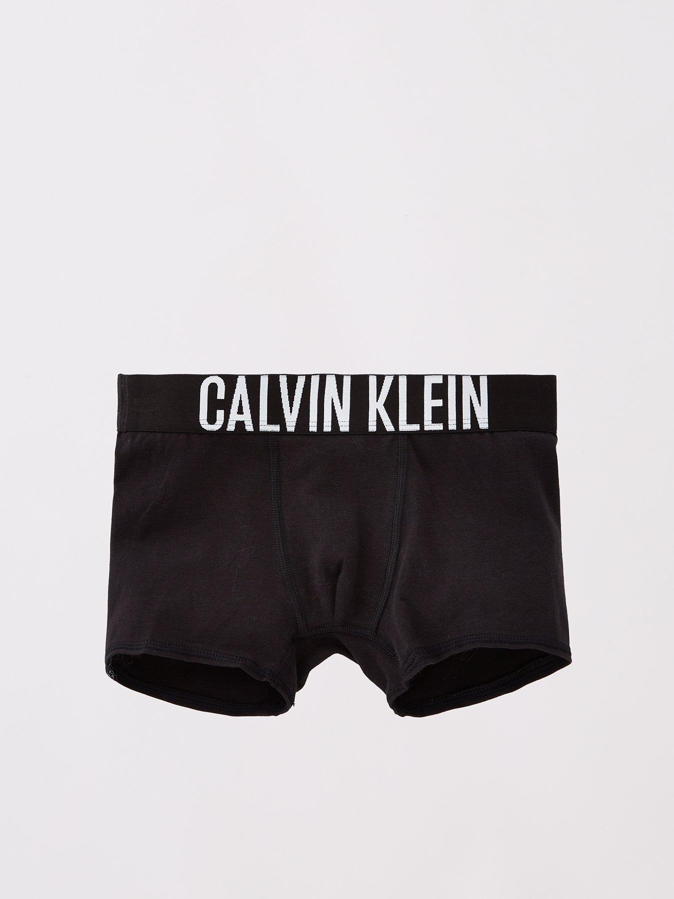Image 4 of 5 of Calvin Klein Boys 3 Pack Intense Power Trunk - Multi