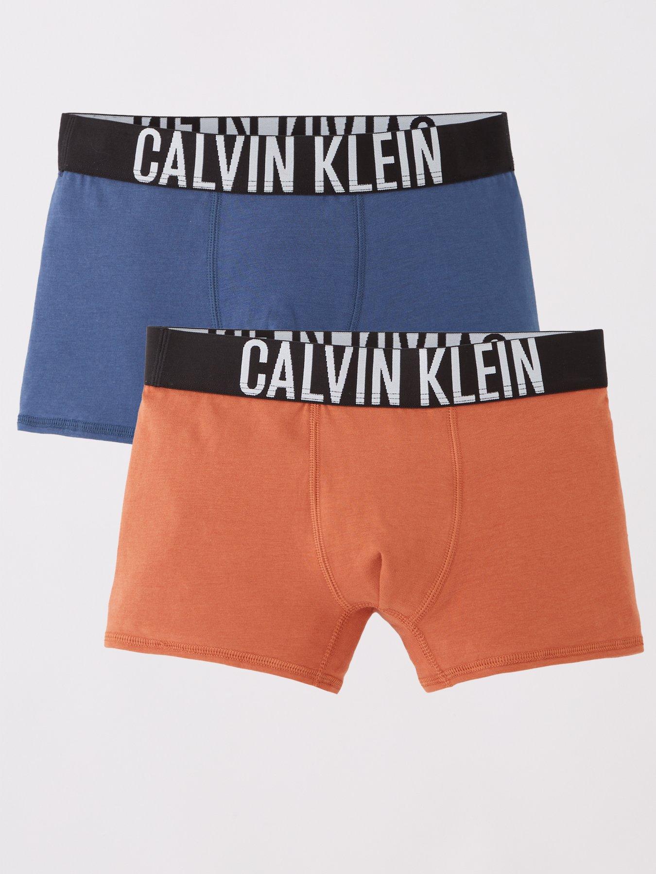 Image 1 of 4 of Calvin Klein Boys 2 Pack Intense Power Trunk - Multi