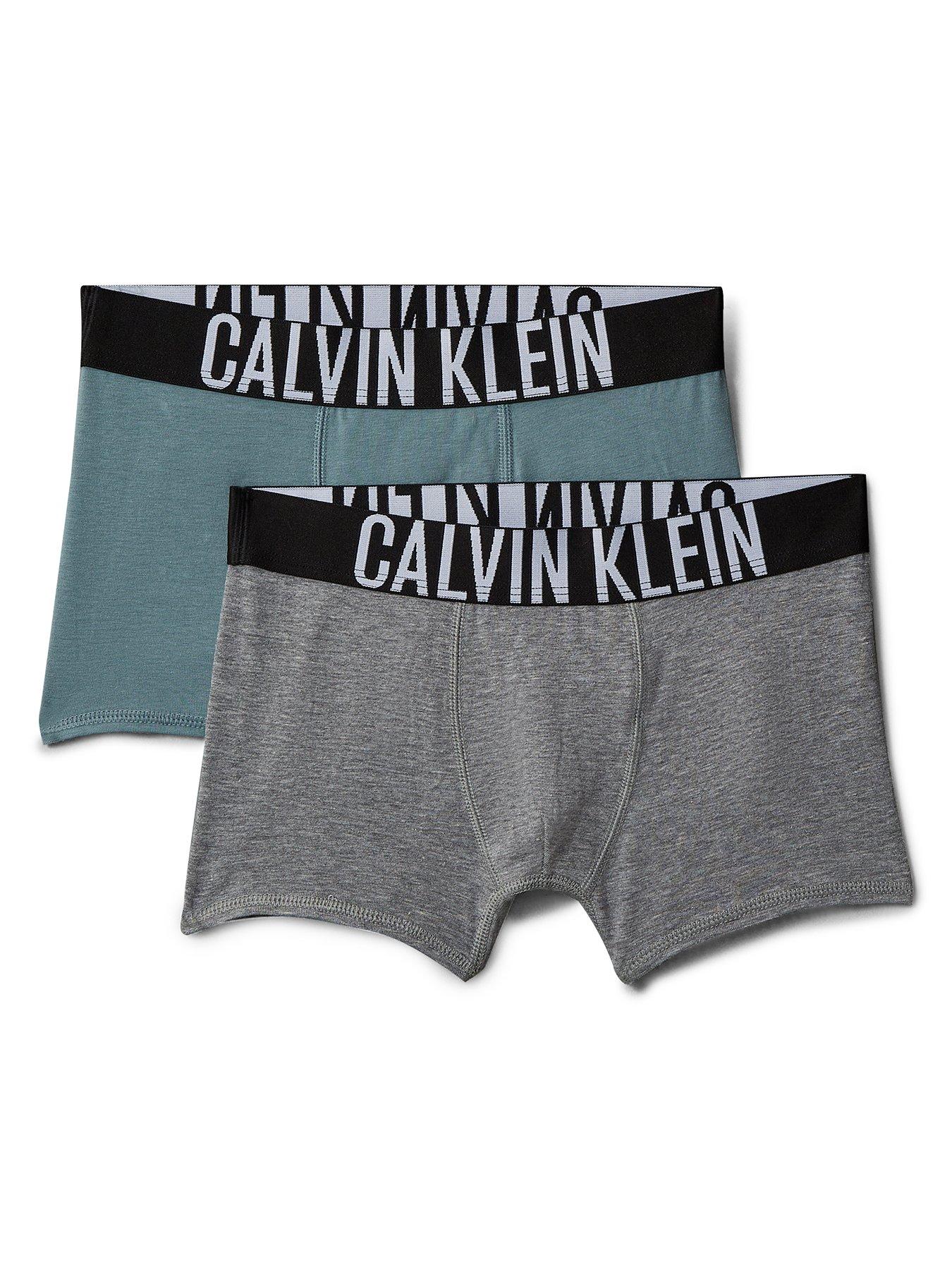 Image of Calvin Klein Boys 2 Pack Intense Power Trunk - Multi