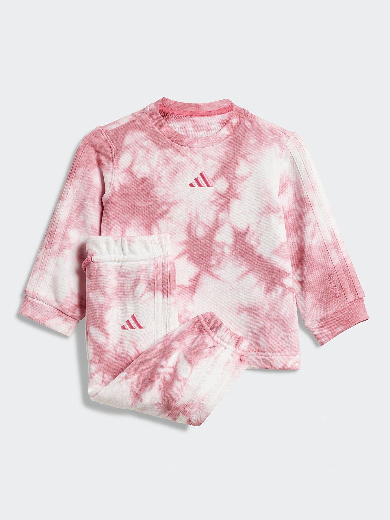 Image 1 of 5 of adidas Sportswear Infant Unisex All Szn Wash Tracksuit - Pink