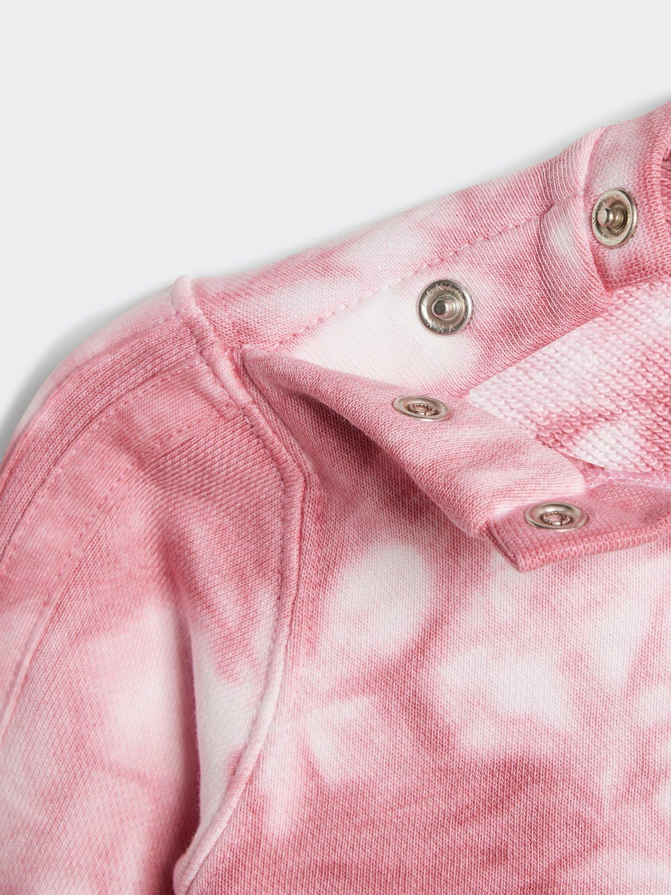 Image 4 of 5 of adidas Sportswear Infant Unisex All Szn Wash Tracksuit - Pink