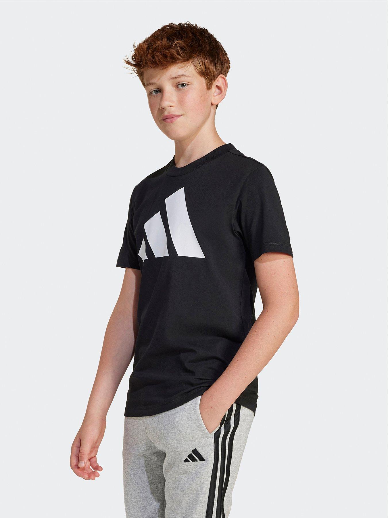 Image 1 of 5 of adidas Sportswear Junior Boys Essentials T-Shirt - Black
