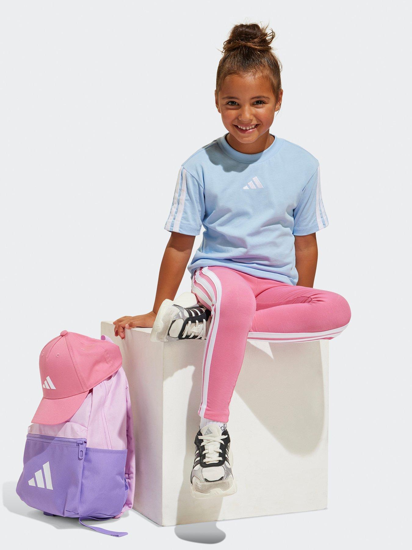 adidas-sportswear-kids-girls-essentials-leggings-pinkoutfit