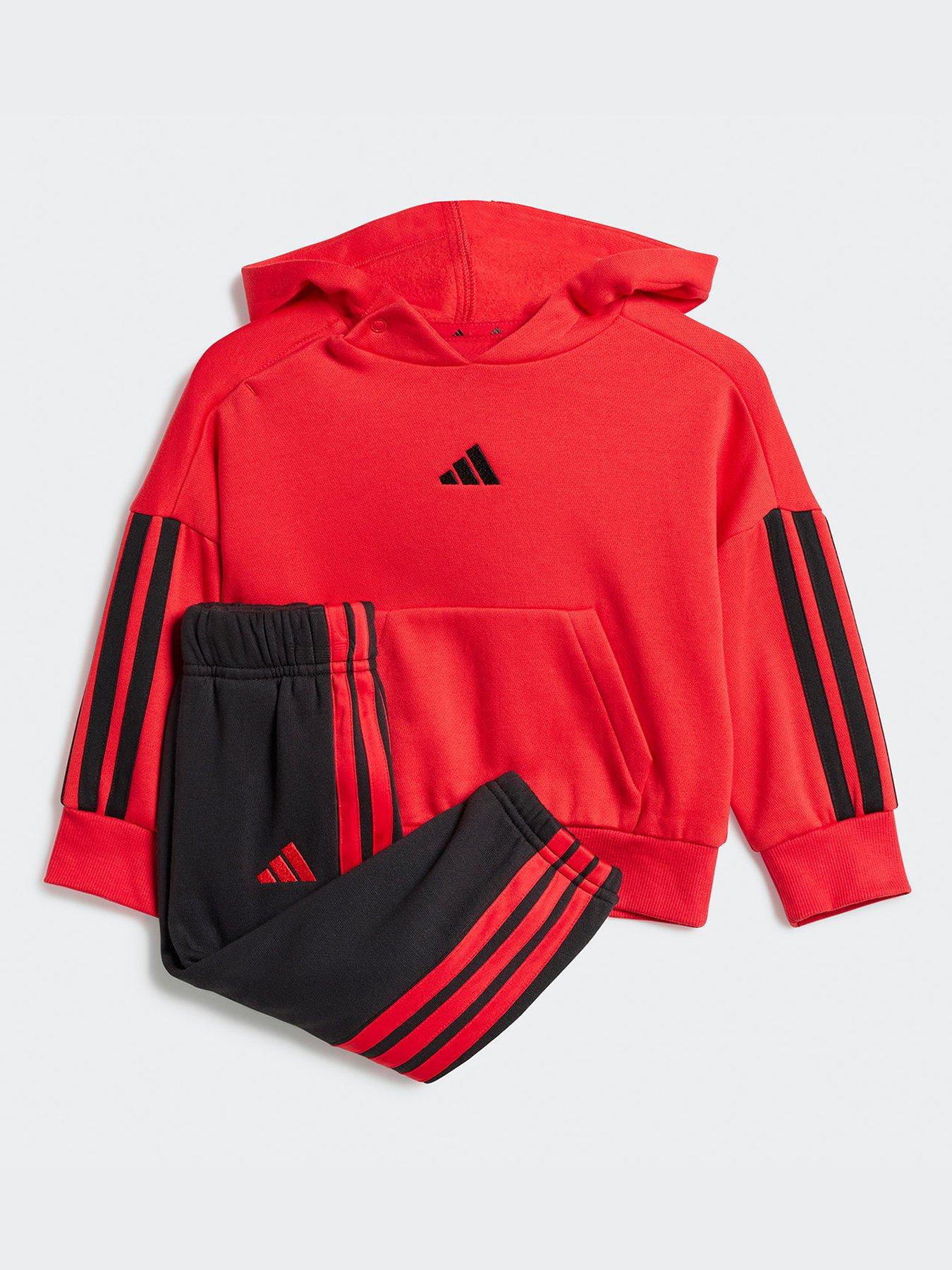 adidas-sportswear-infant-unisex-essentials-joggers-redfront