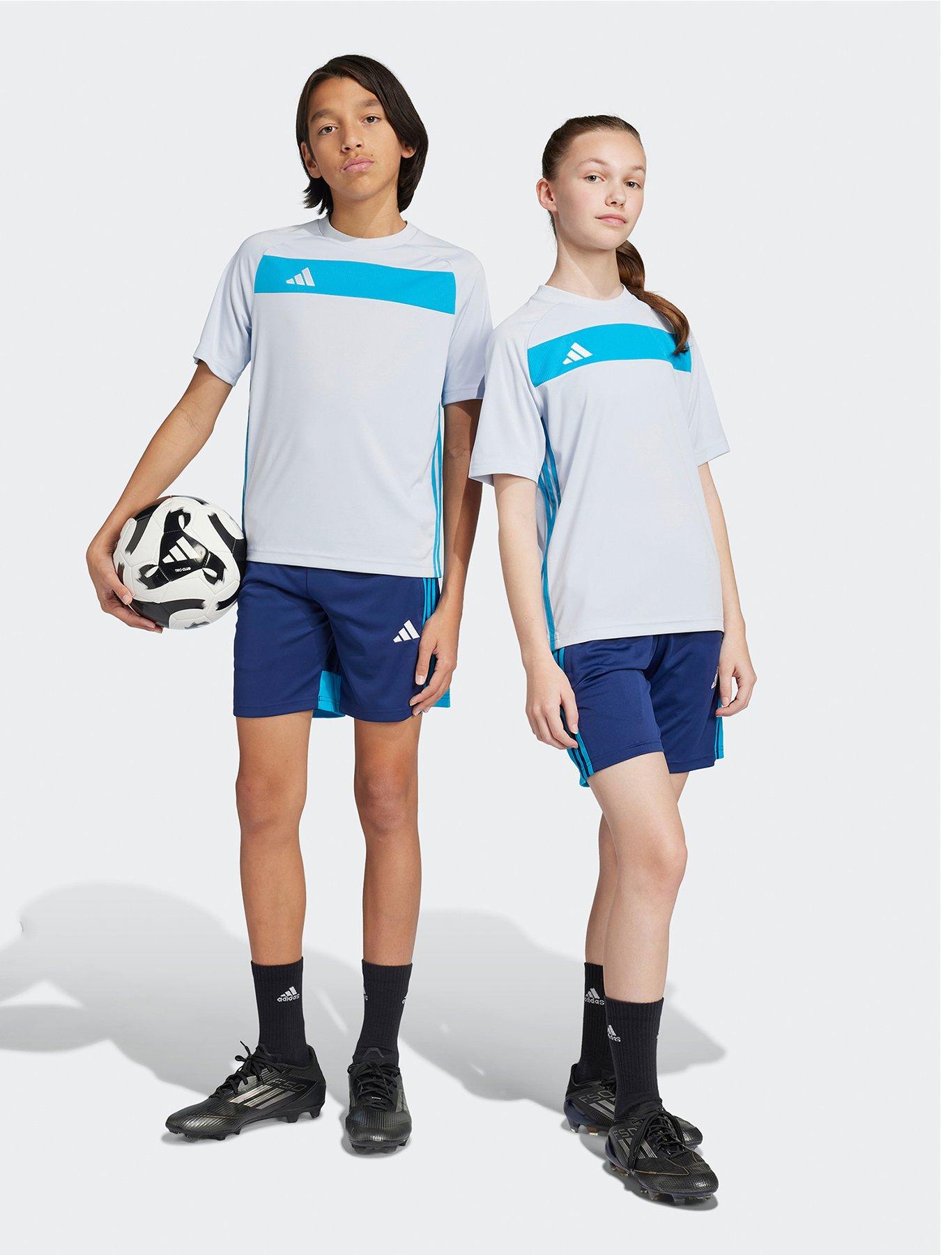 Image 1 of 5 of adidas Youth Tiro Essential Short - Blue