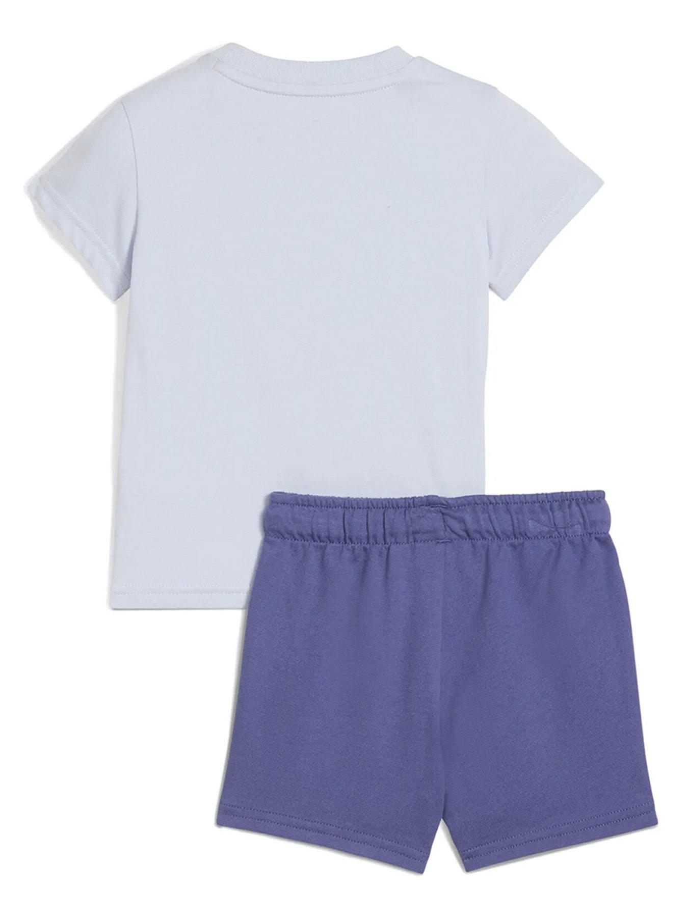 Image 2 of 2 of Puma Toddler Unisex T-Shirt and Short Set - Blue