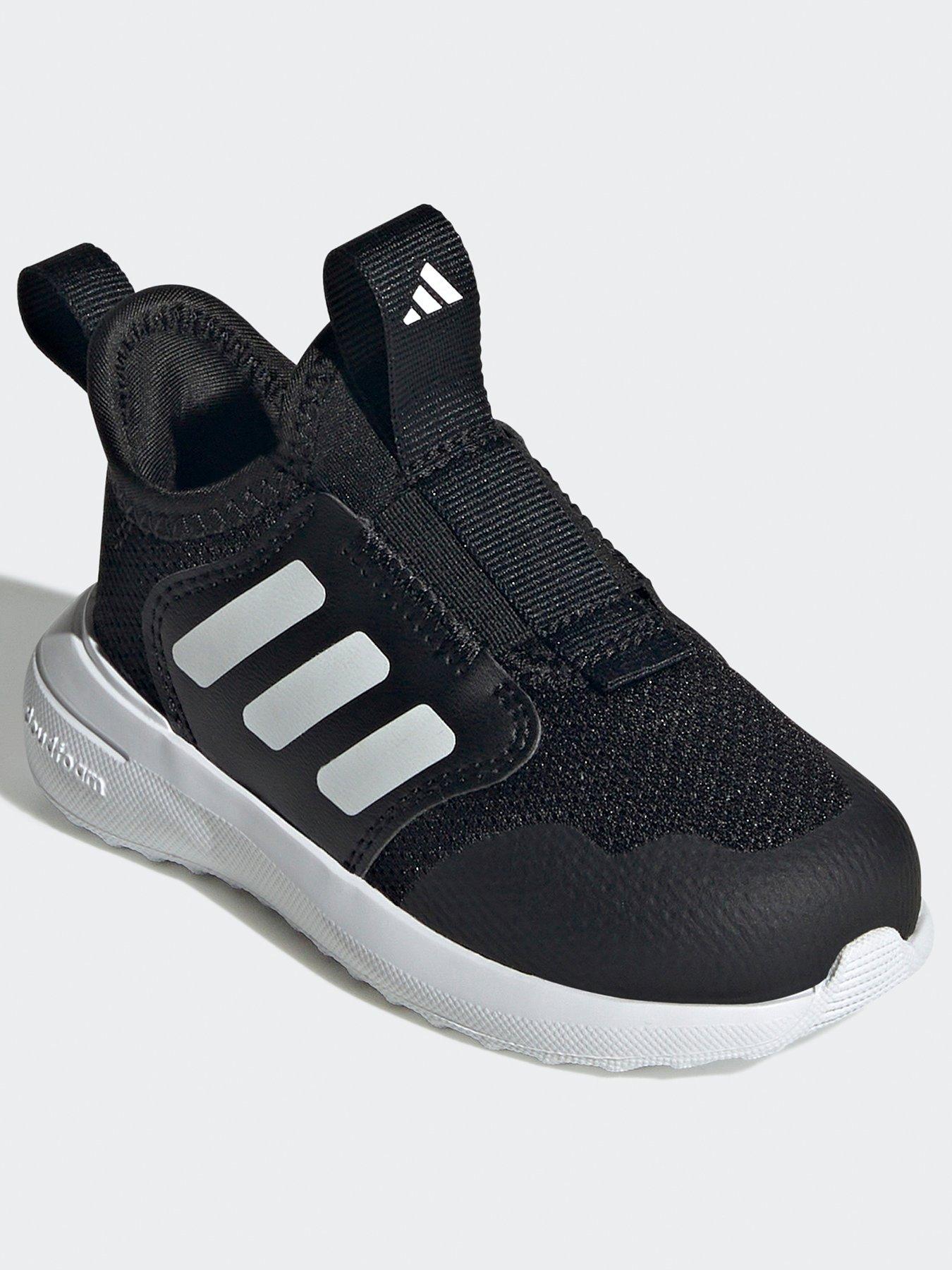 adidas-sportswear-infant-unisex-tensaur-comfort-shoes-kids-blackstillFront