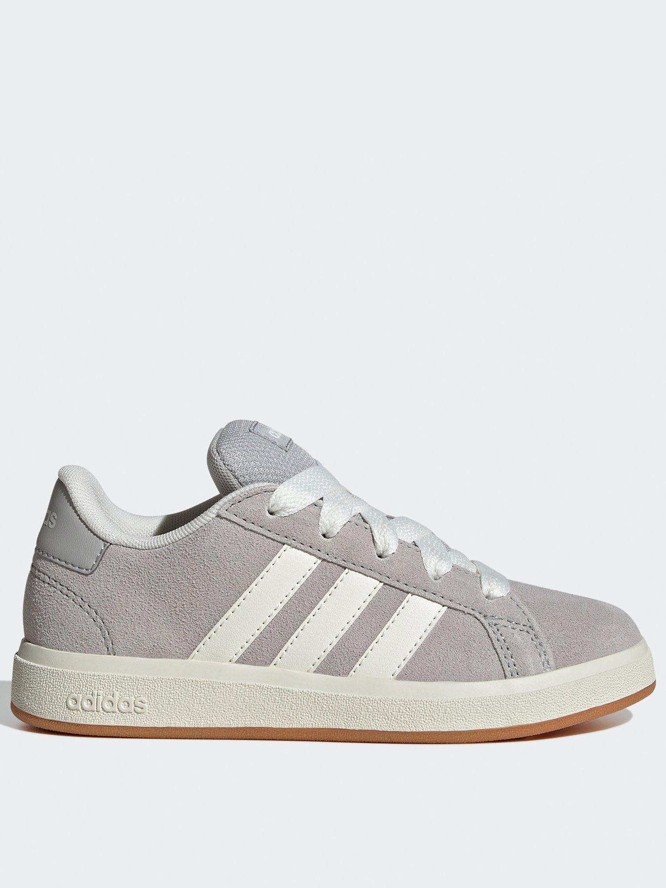 adidas gazelle silver green womens adidas Baseline K White / 6 main image 0
