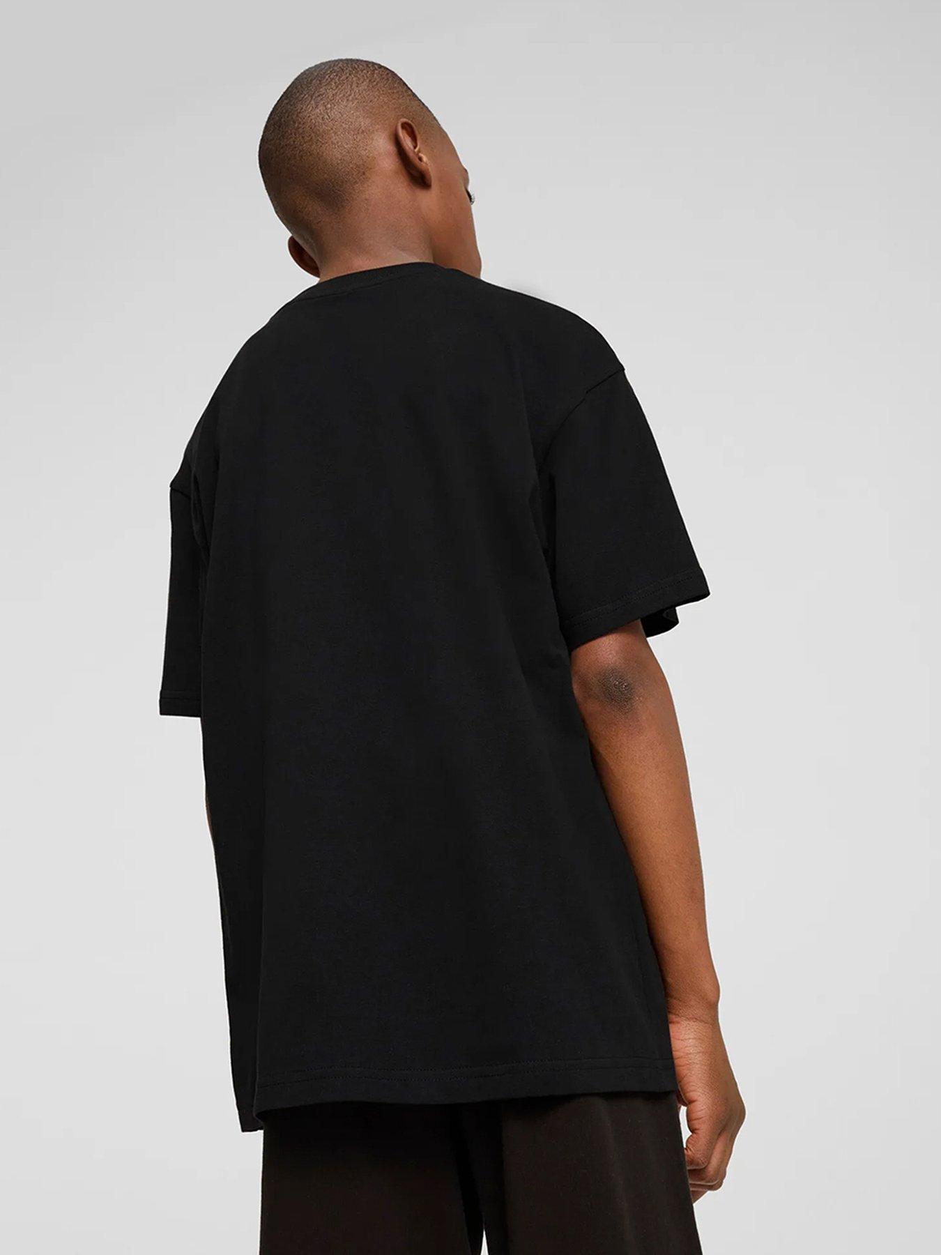 Image 3 of 5 of Puma Junior Boys Small Logo T-Shirt - Black