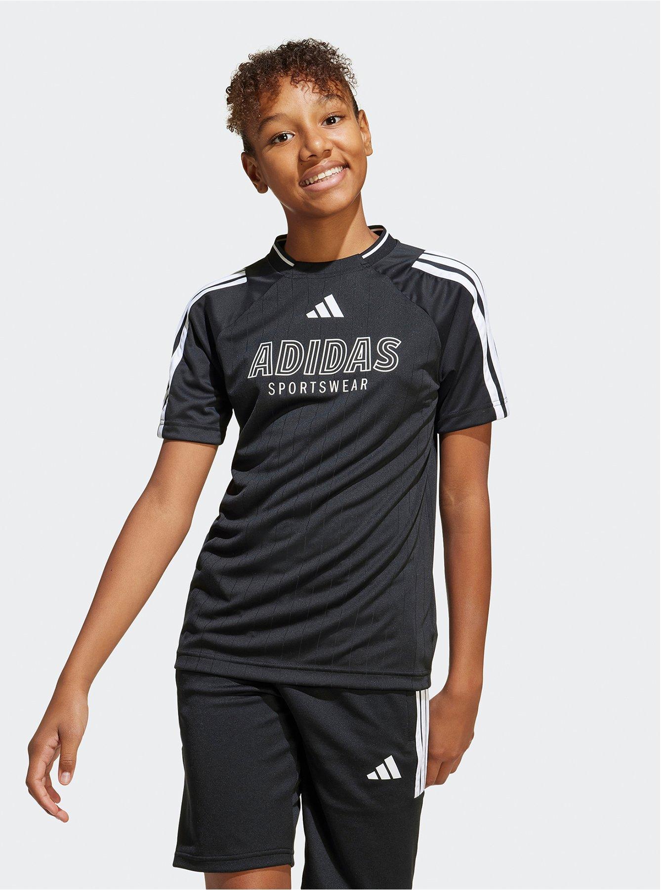 adidas Sportswear Junior Boys House of Tiro T-Shirt - Black