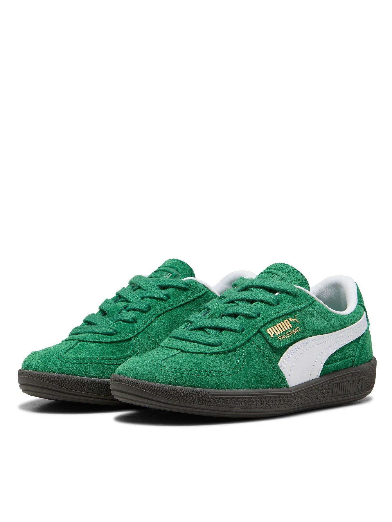 puma-kids-unisex-palermo-greenstillFront