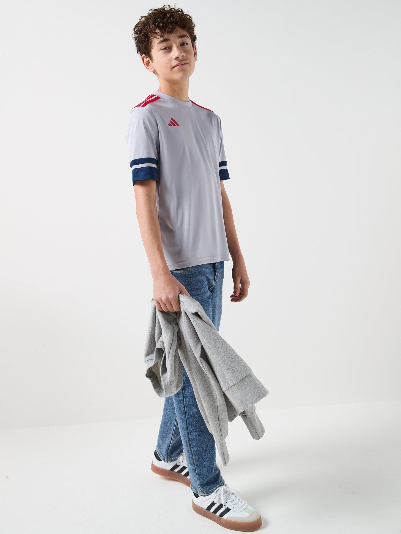 Image 3 of 6 of adidas Junior Squadra 25 Jersey - Grey