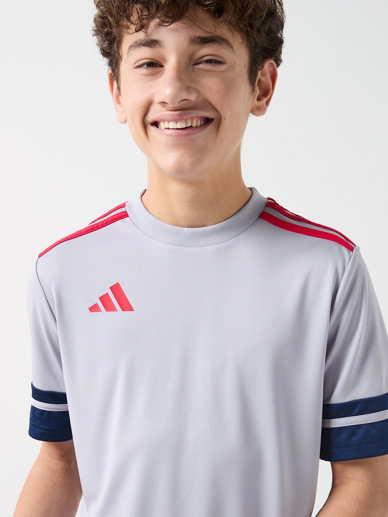 Image 4 of 6 of adidas Junior Squadra 25 Jersey - Grey