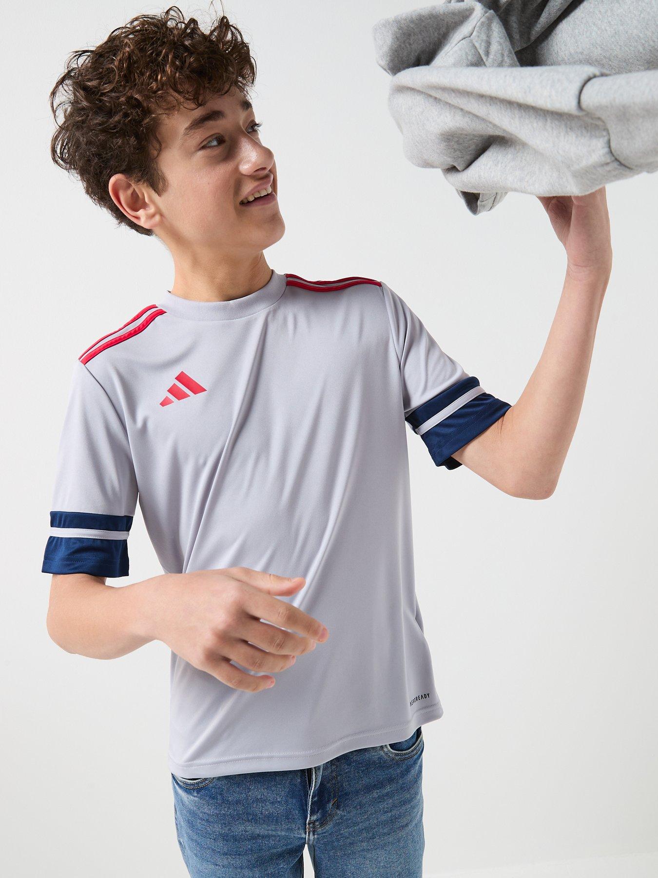 Image 5 of 6 of adidas Junior Squadra 25 Jersey - Grey