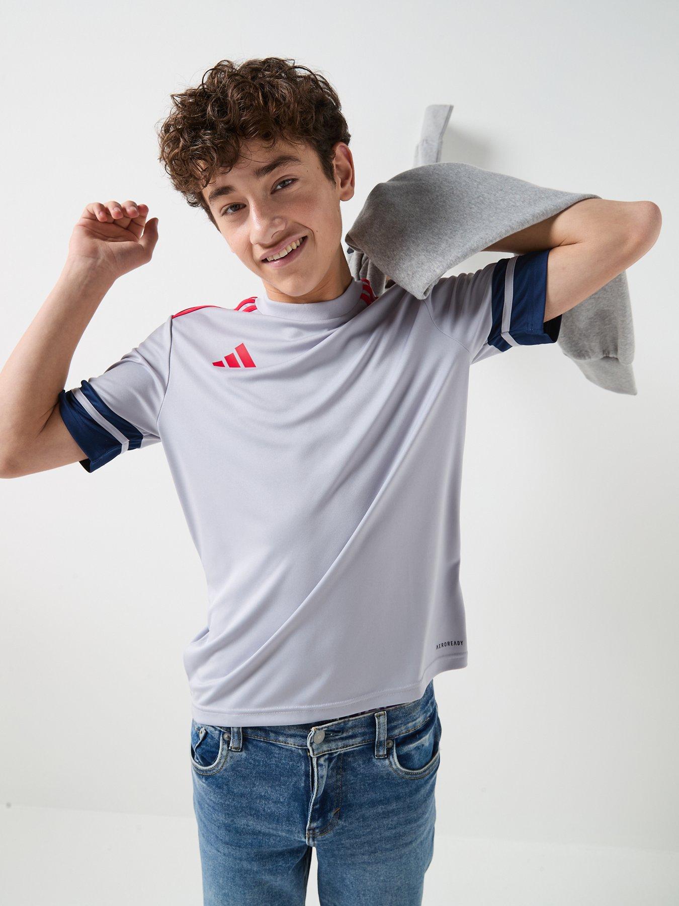 Image 6 of 6 of adidas Junior Squadra 25 Jersey - Grey