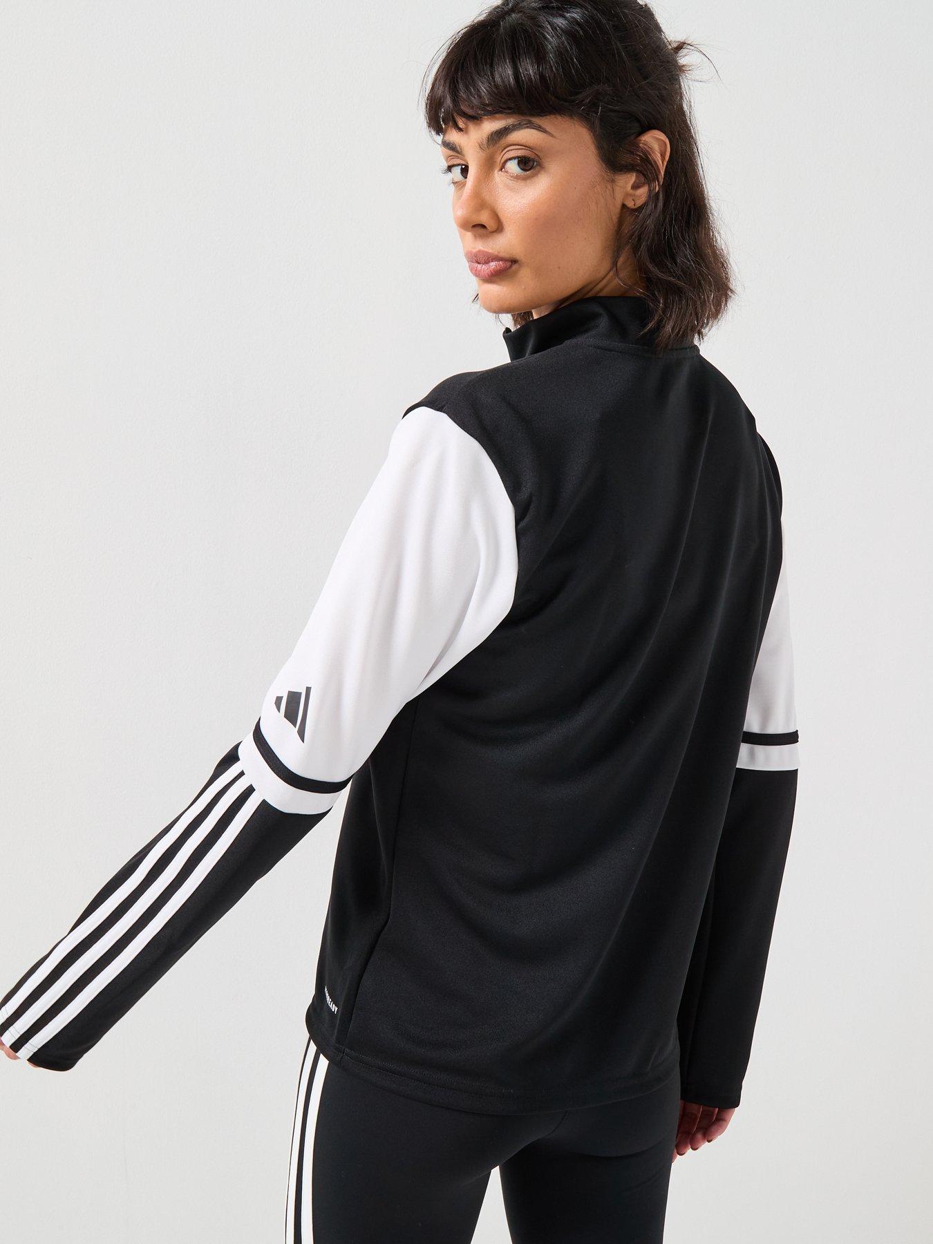 Image 2 of 6 of adidas Womens Football Squadra 25 Training 1/4 Zip Top - Black