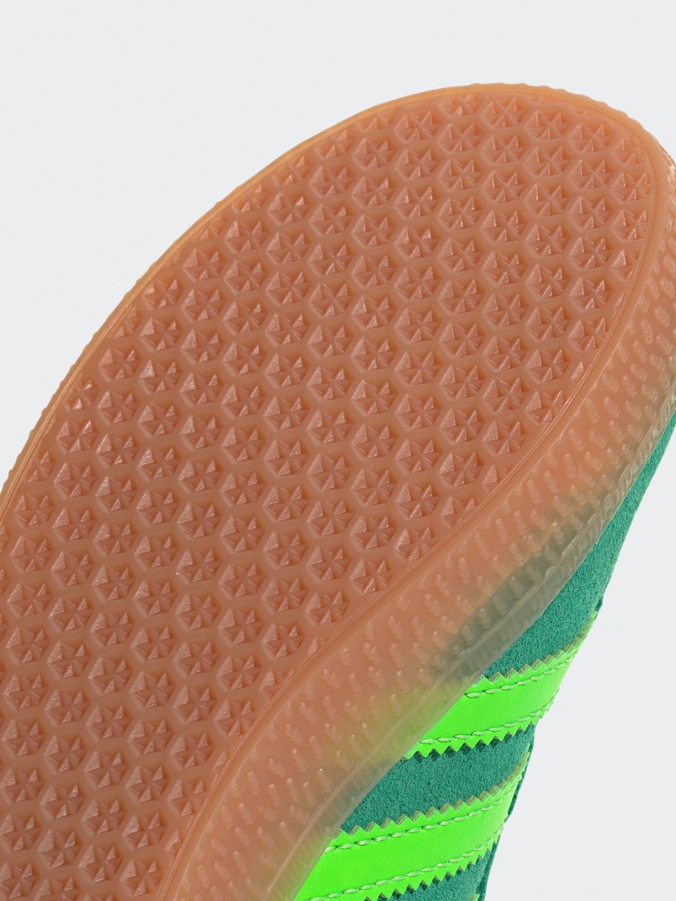 Image 6 of 8 of adidas Originals Kids Unisex Gazelle Comfort Closure Elastic Lace Shoes Kids - Green