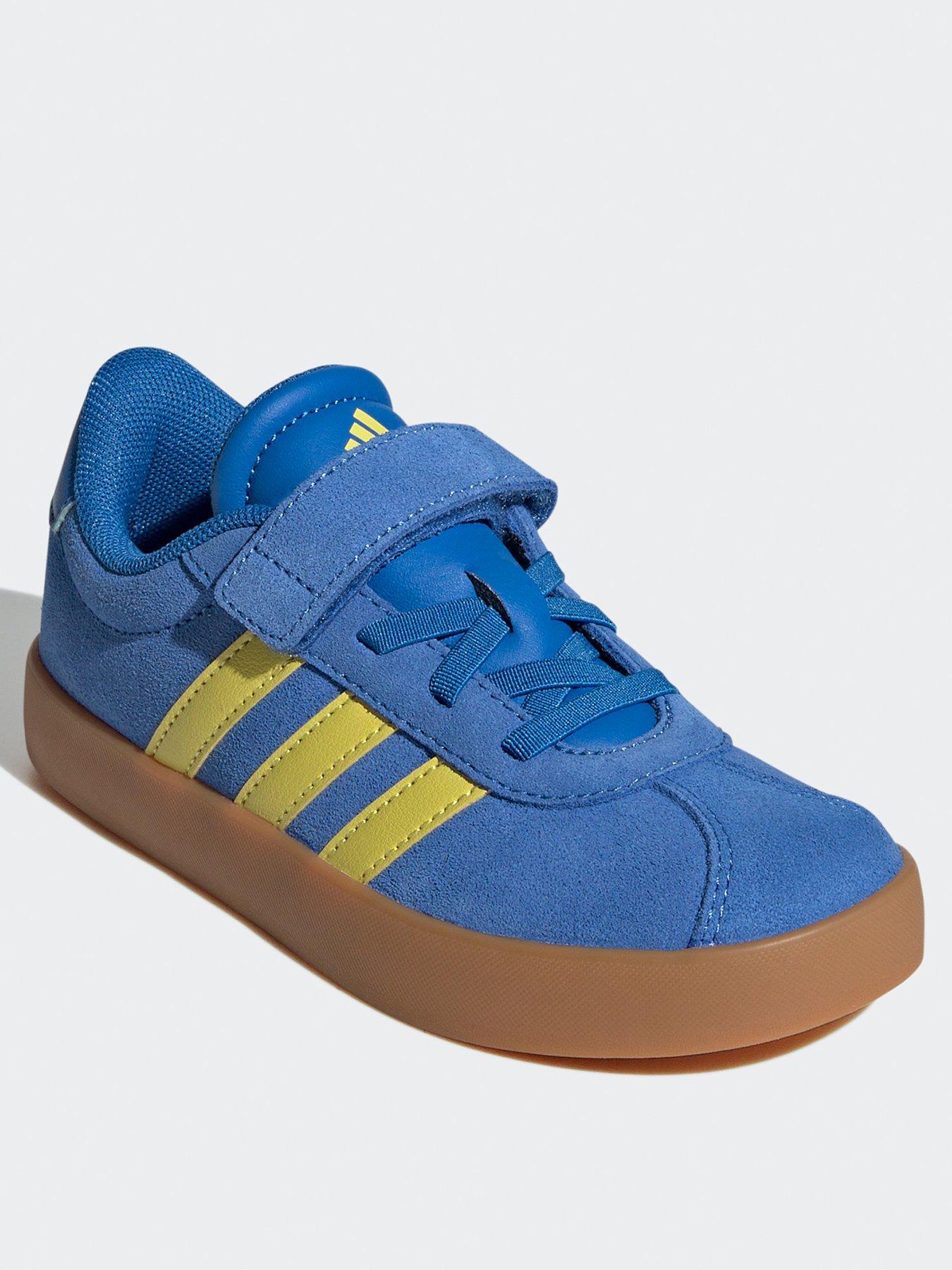 adidas-sportswear-kids-unisex-vl-court-30-shoes-bluestillFront