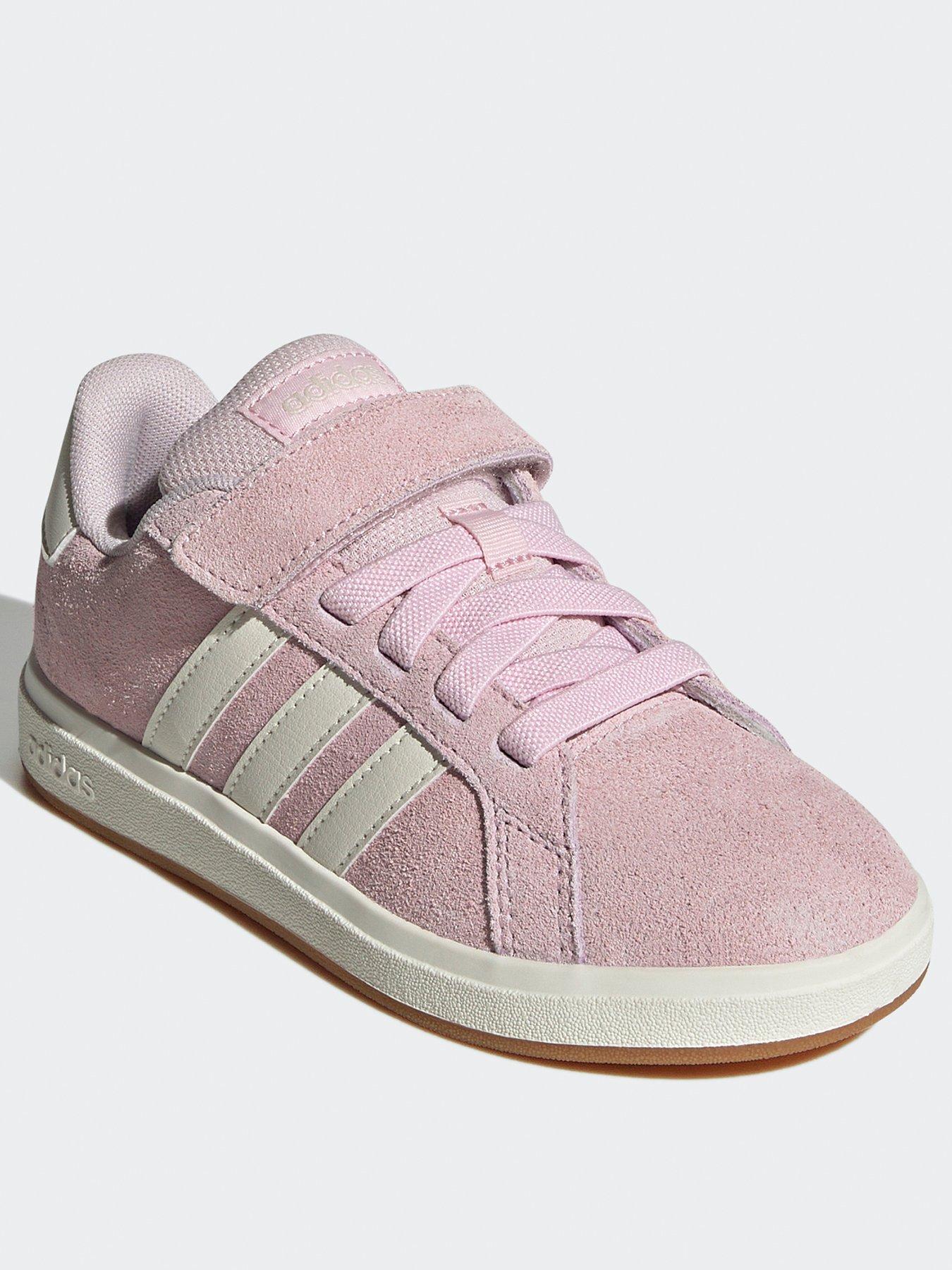 adidas-sportswear-kids-unisex-grand-court-00s-shoes-kids-pinkstillFront