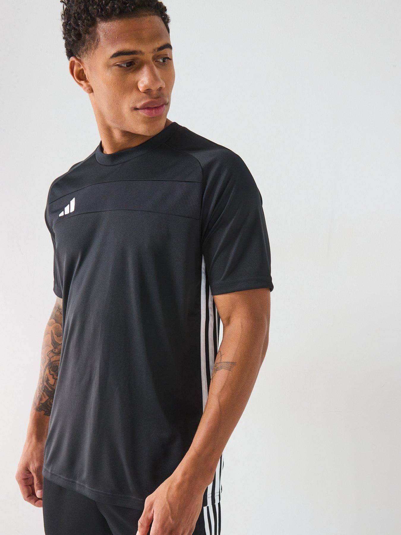 Image 1 of 6 of adidas Mens Tiro Essentials T-Shirt - Black