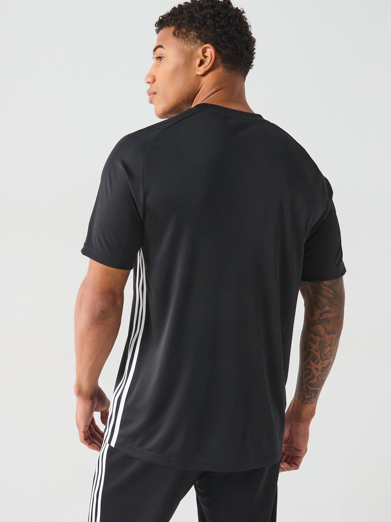 Image 2 of 6 of adidas Mens Tiro Essentials T-Shirt - Black