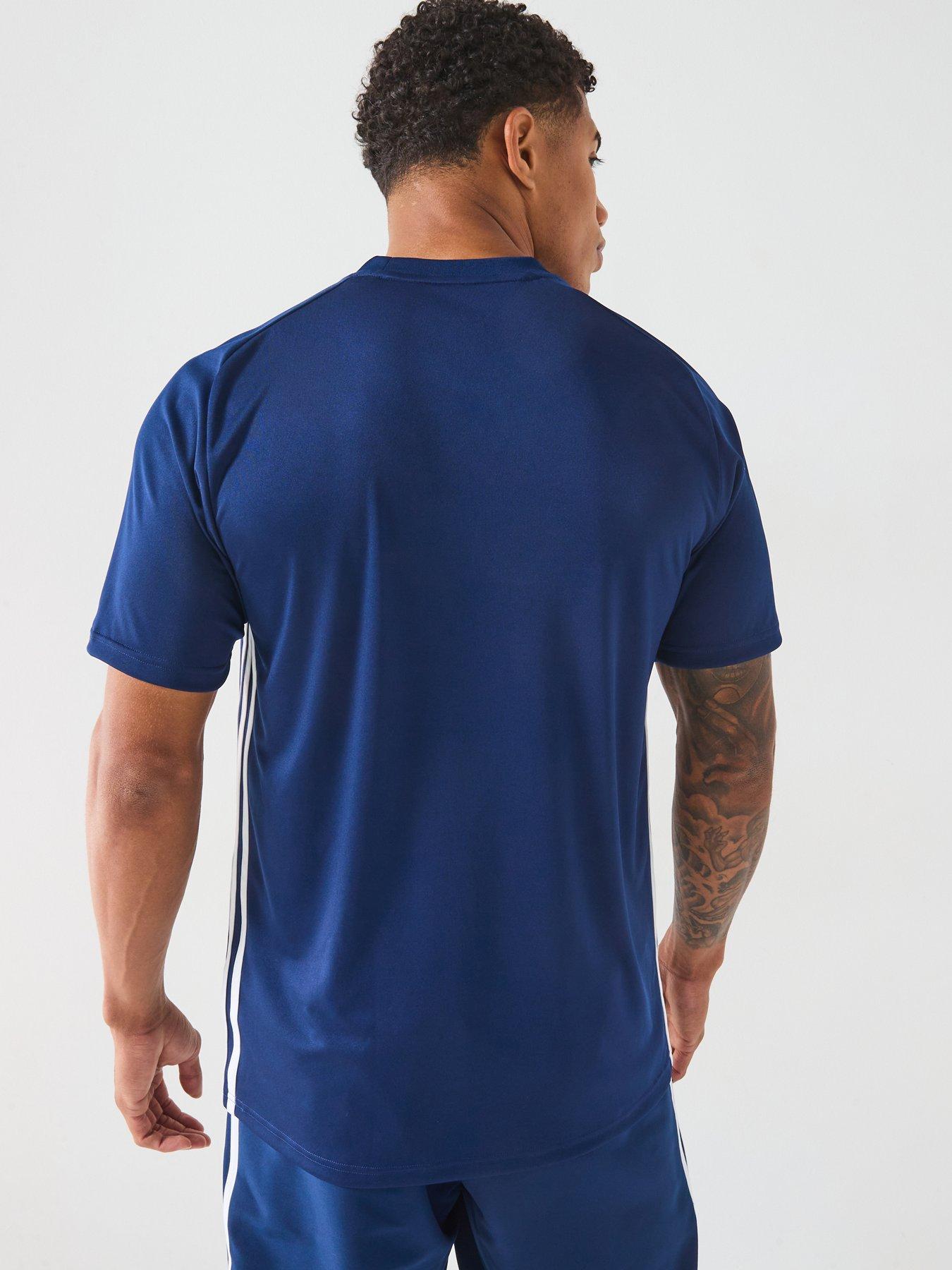 Image 2 of 6 of adidas Mens Tiro Essentials Tee - Navy