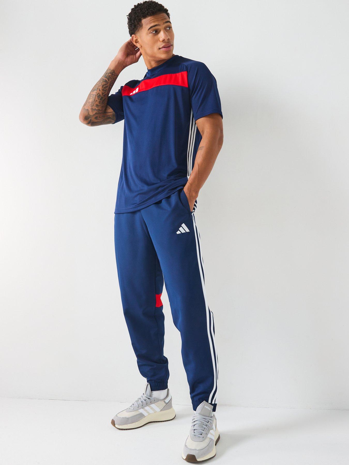 Image 6 of 6 of adidas Mens Tiro Essentials Tee - Navy