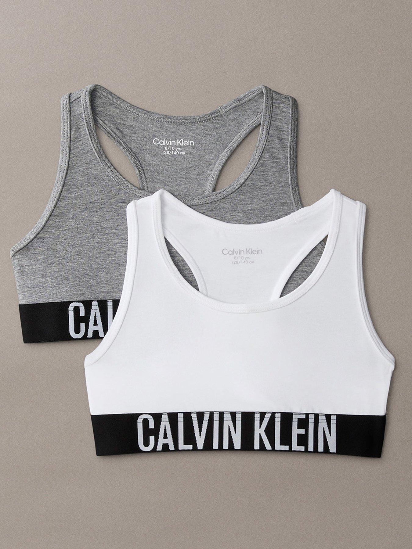 Image of Calvin Klein Girls 2 Pack Intense Power Bralette - Multi