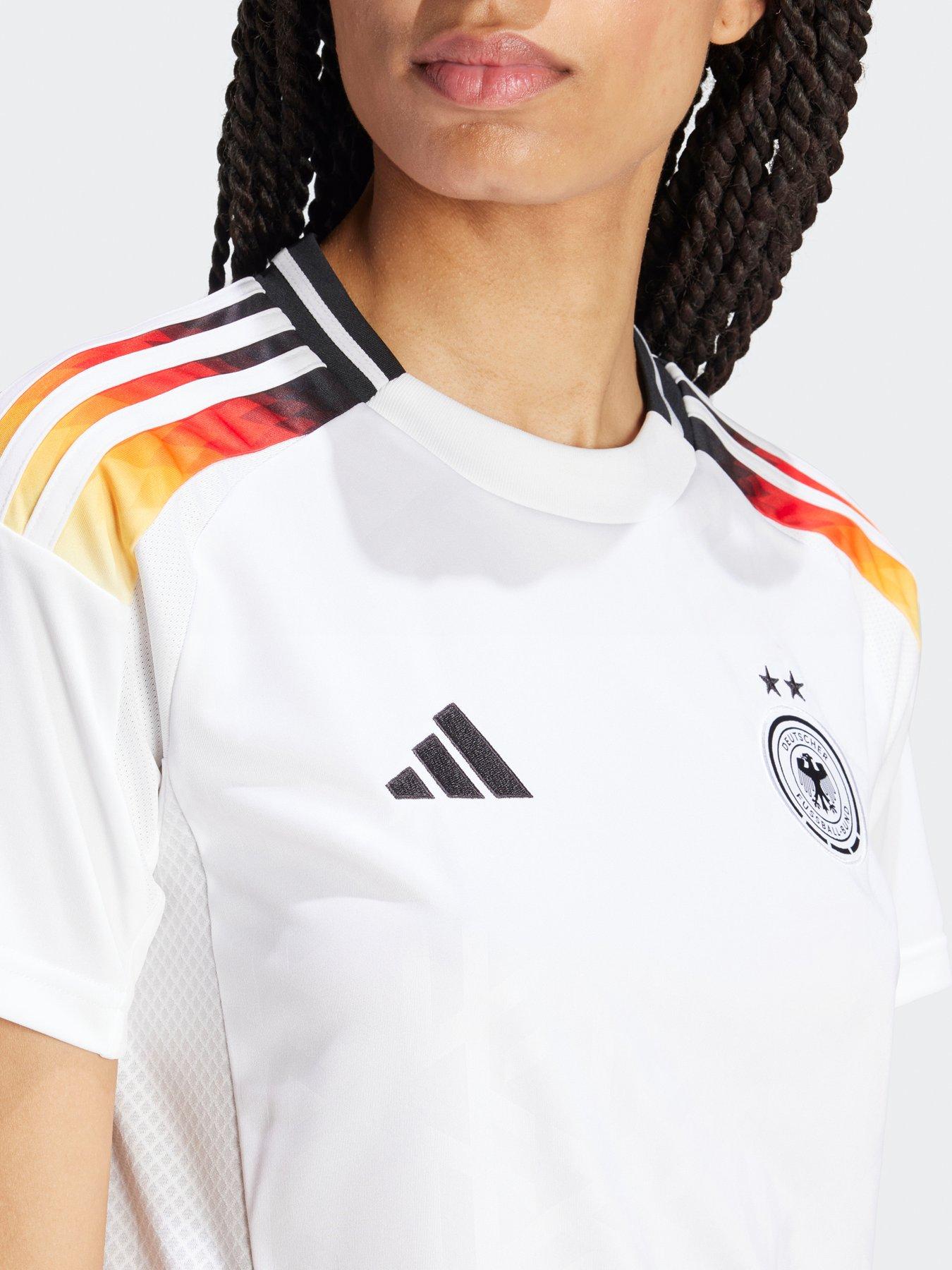 Image 5 of 5 of adidas Womens Germany 2025 Home Shirt - White